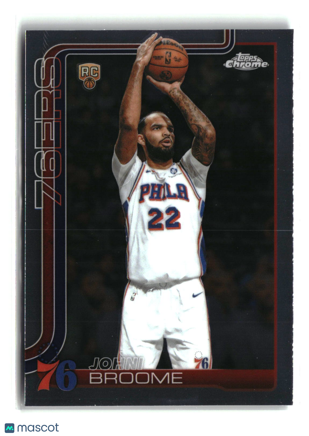 Johni Broome 2025-26 Topps Chrome Update #185