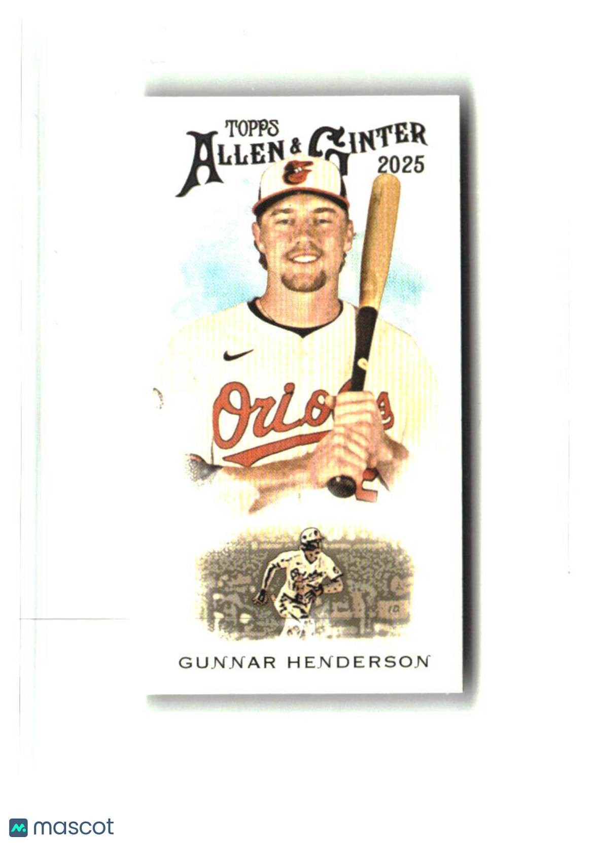 Gunnar Henderson 2025 Topps Allen & Ginter Mini 1889 N222 #N222-4