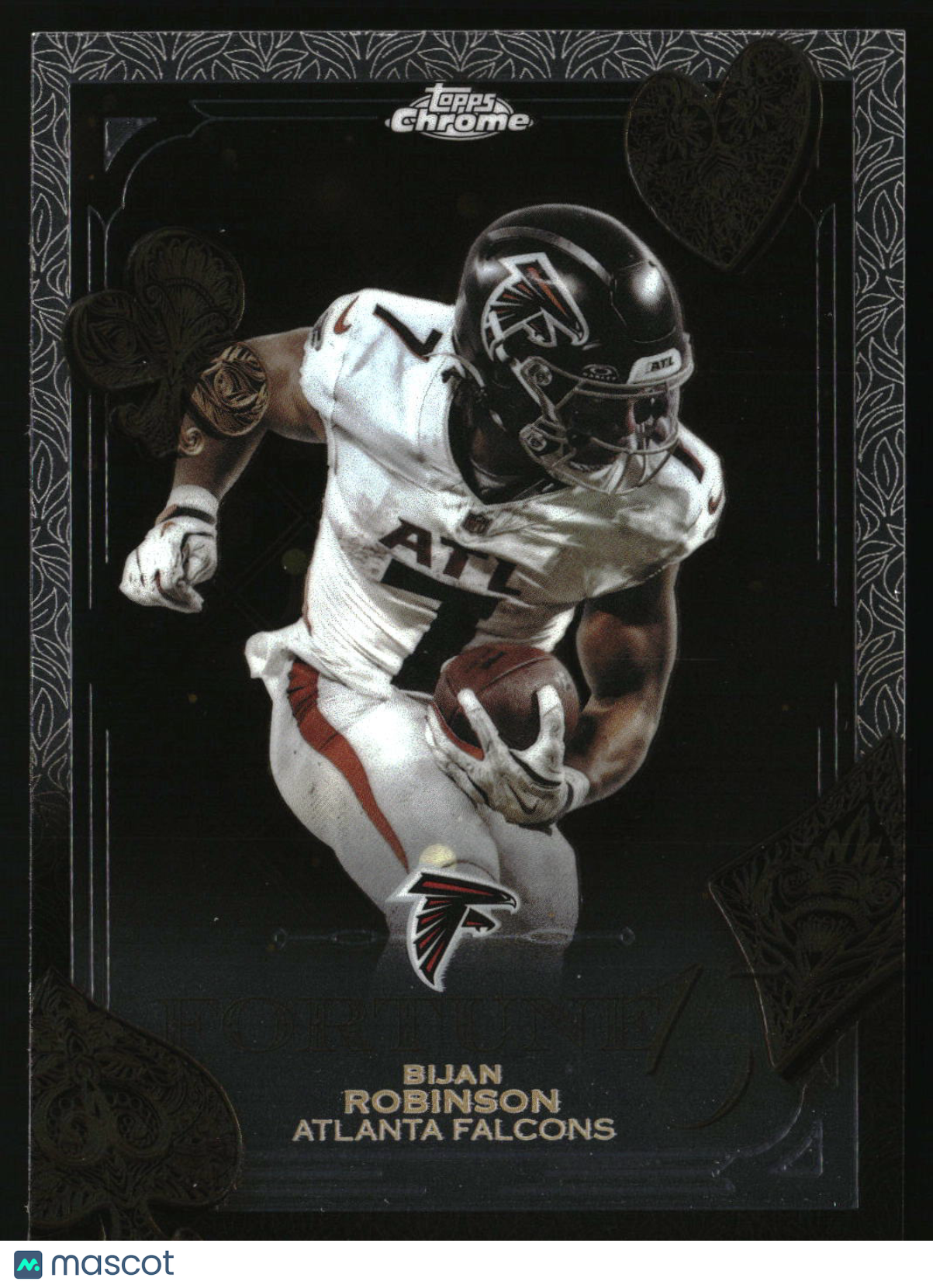 Bijan Robinson 2025 Topps Chrome Fortune 15 #F15-14