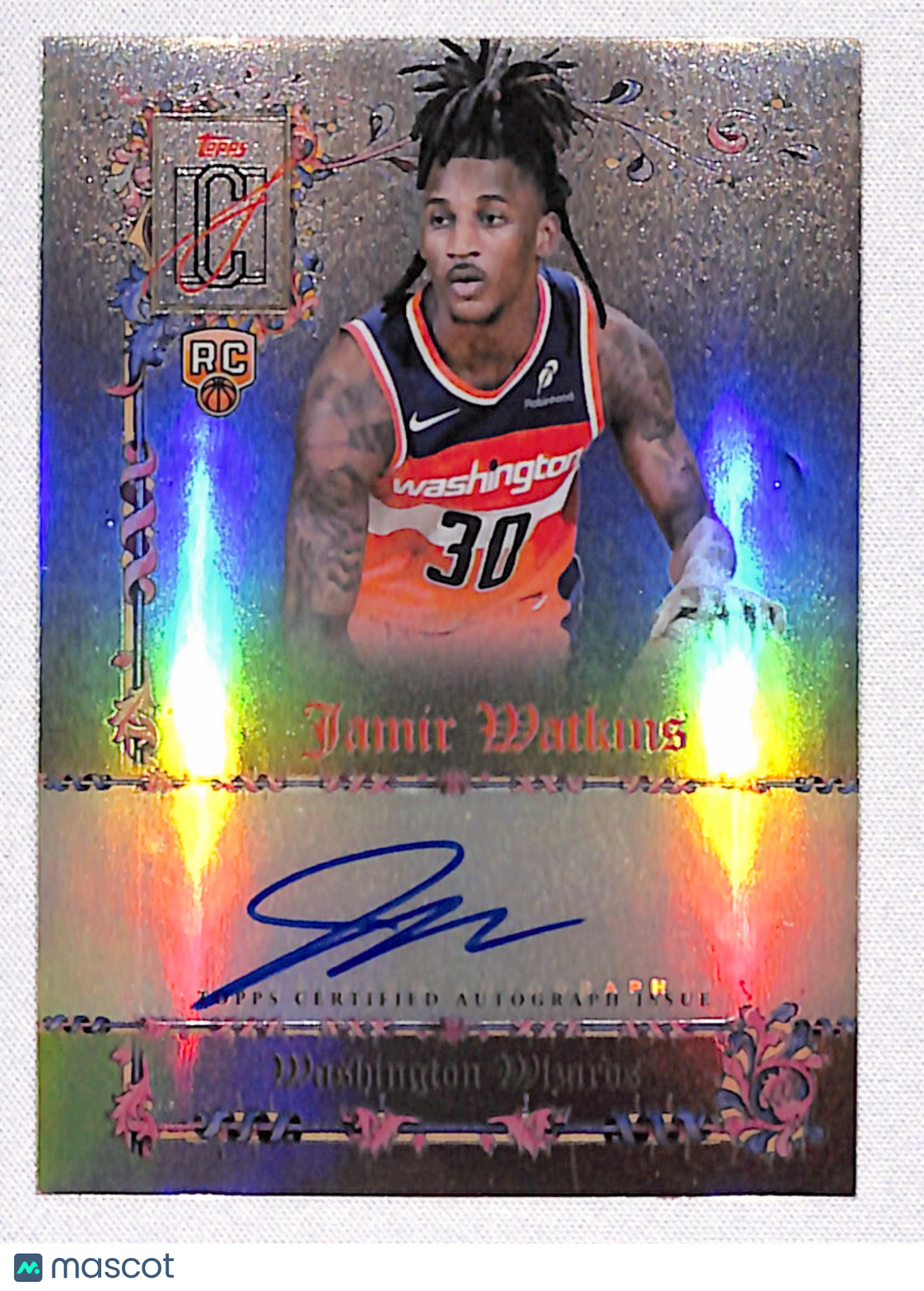 Jamir Watkins 2025-26 Topps Signature Class Manuscripts #MS-JW