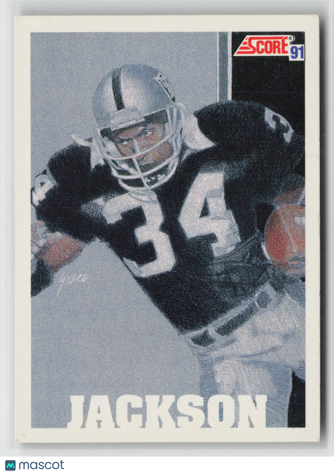Bo Jackson 1991 Score #641