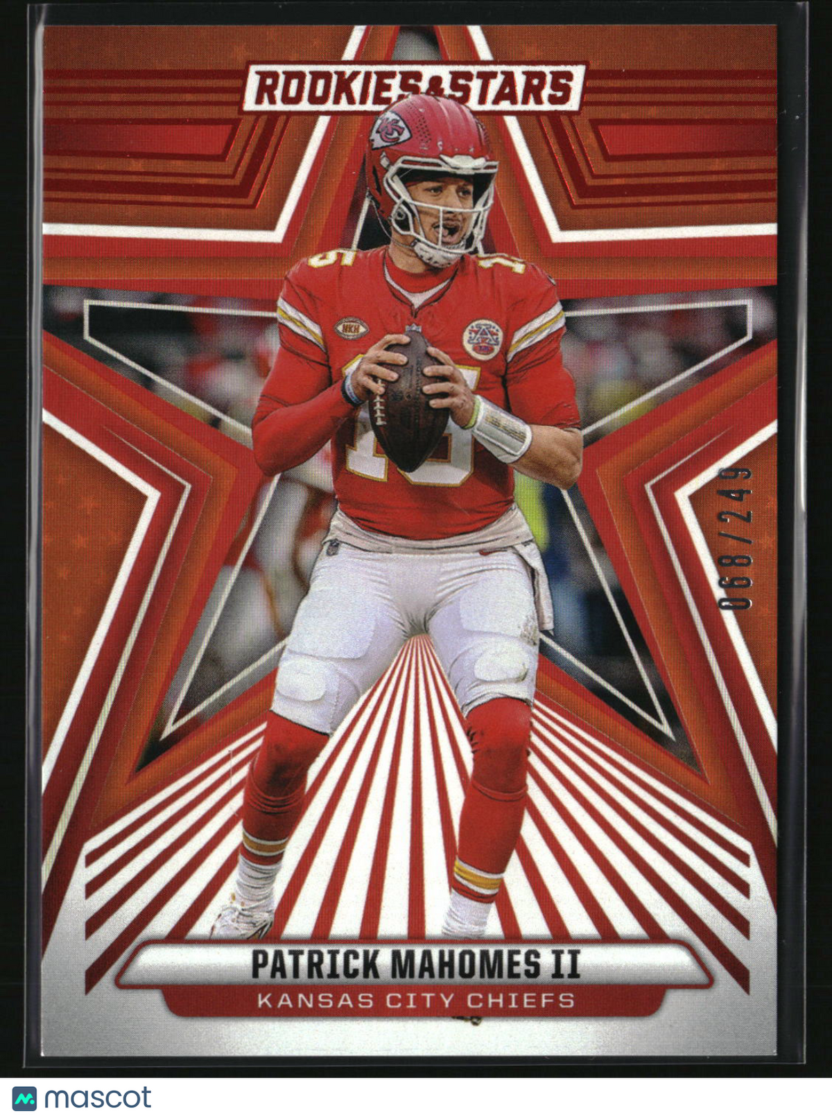 Patrick Mahomes II 2024 Panini Rookies & Stars Orange #49 #/249