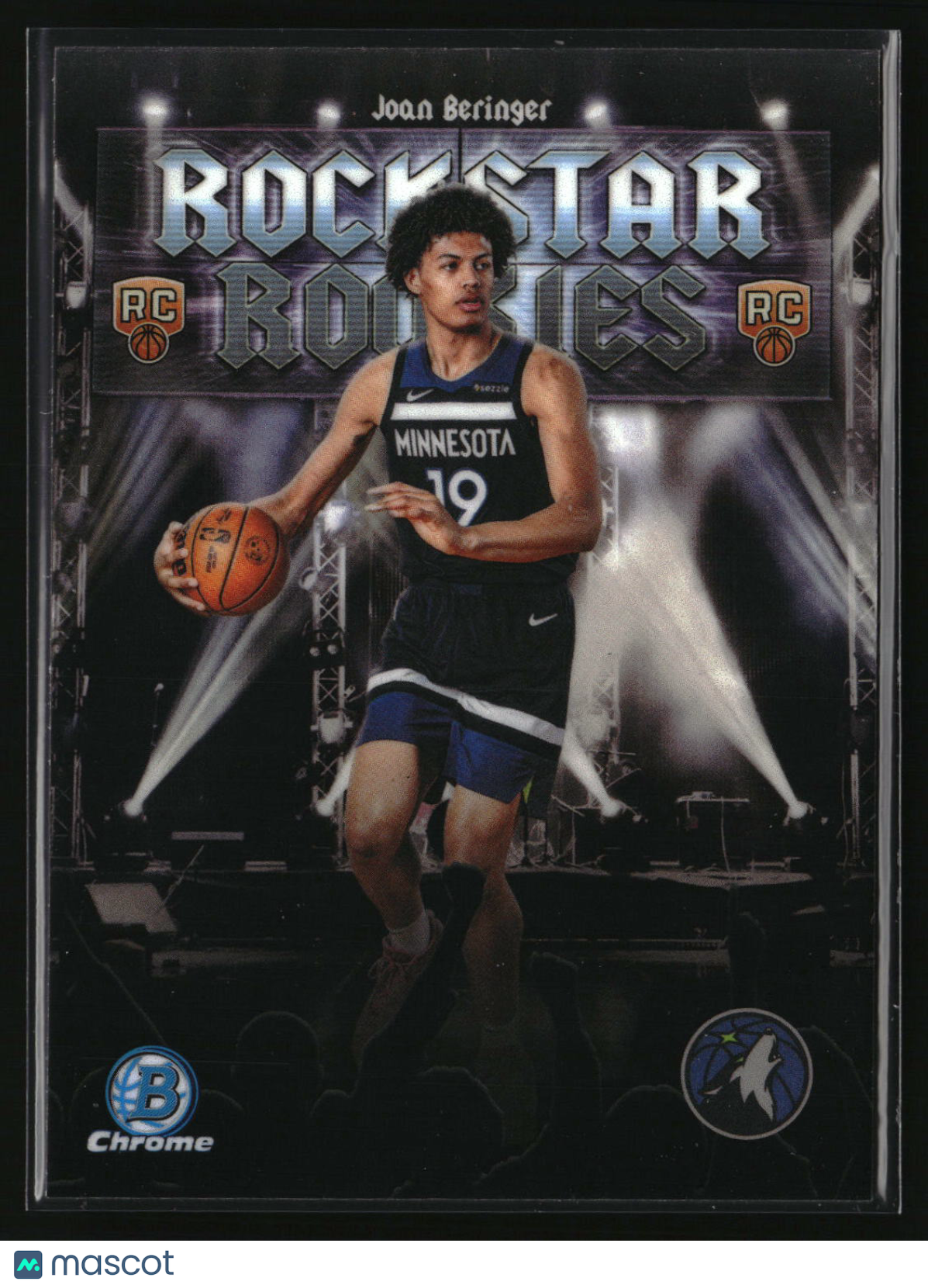 Joan Beringer 2025-26 Bowman Rockstar Rookies #RR-17
