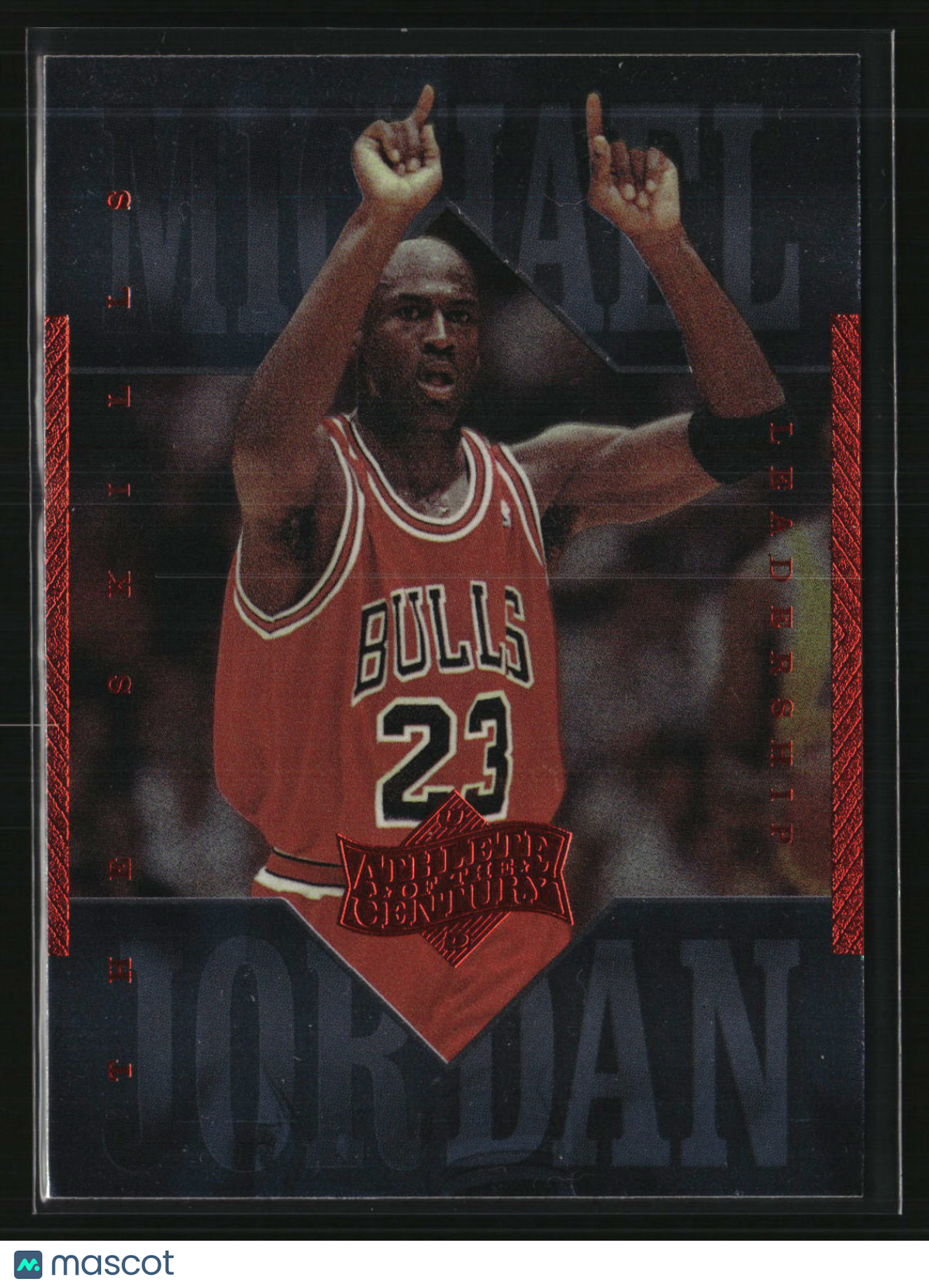 Michael Jordan 1999 Upper Deck Michael Jordan Athlete of the Century #52