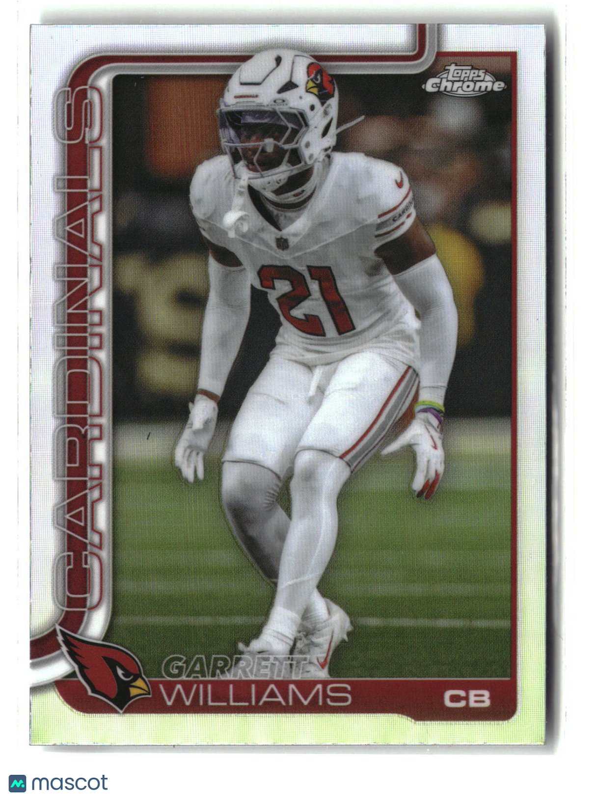 Garrett Williams 2025 Topps Chrome Refractor #6