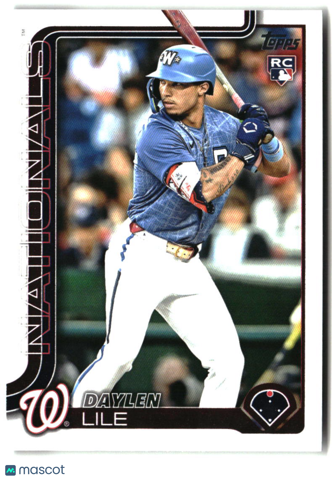Daylen Lile 2025 Topps Update #US172