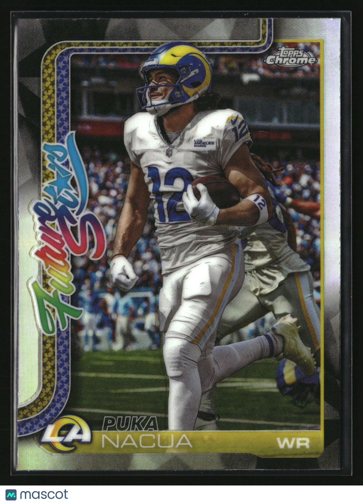 Puka Nacua 2025 Topps Chrome Future Stars Refractor #FS-23