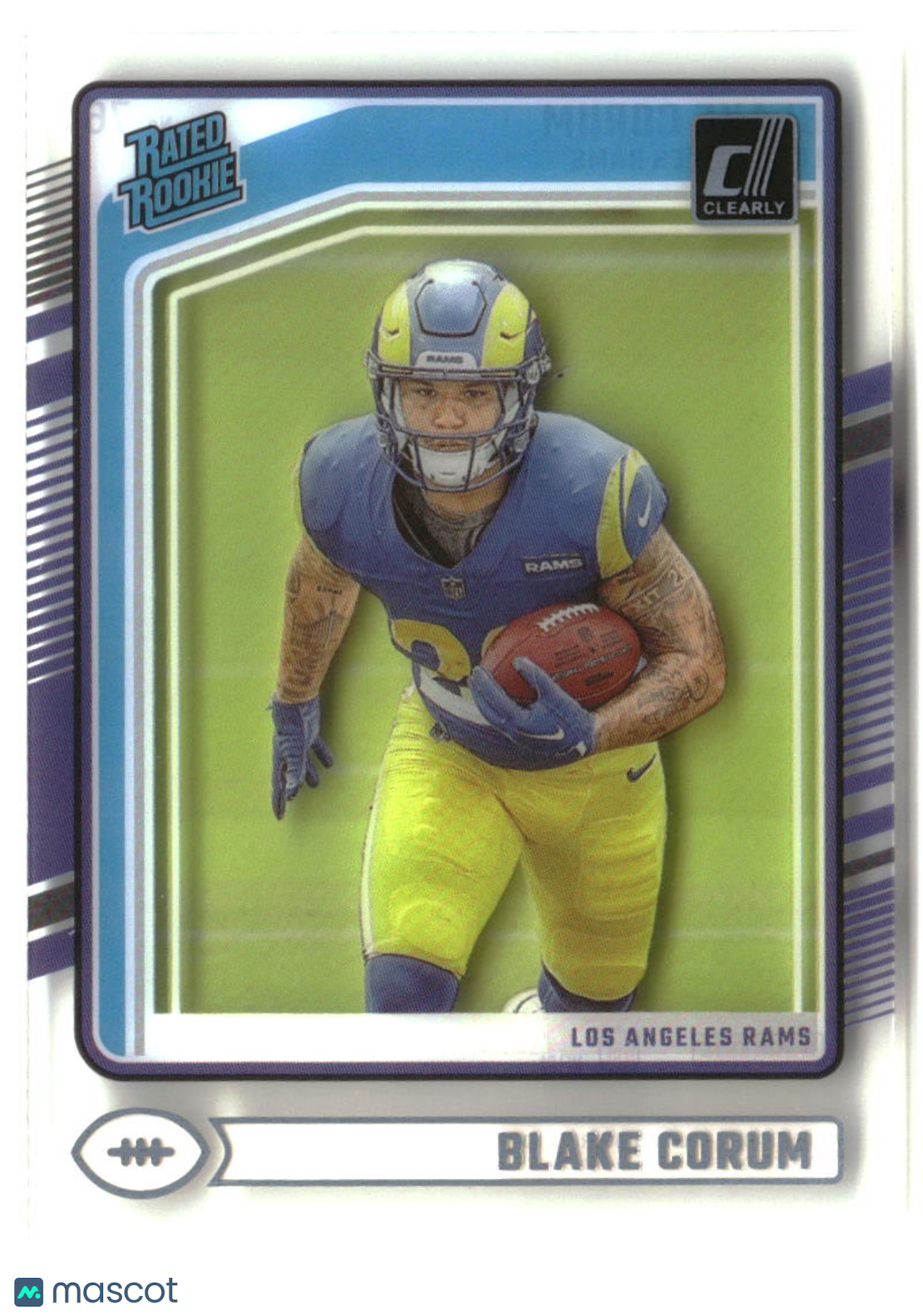 Blake Corum 2024 Clearly Donruss #76