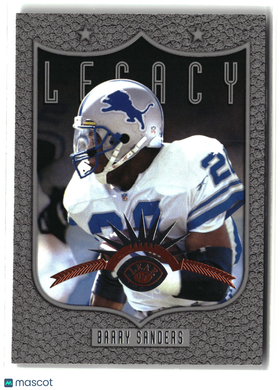 Barry Sanders 1997 Leaf #194