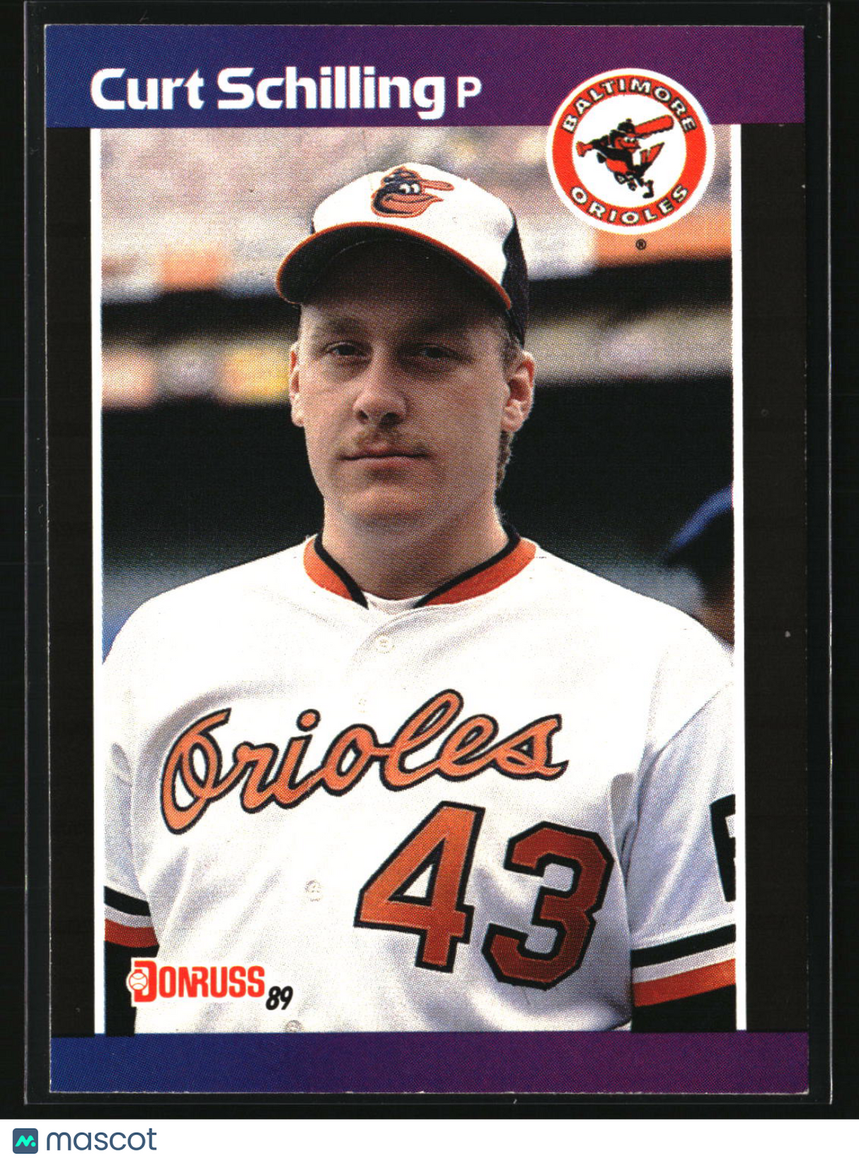 Curt Schilling 1989 Donruss #635