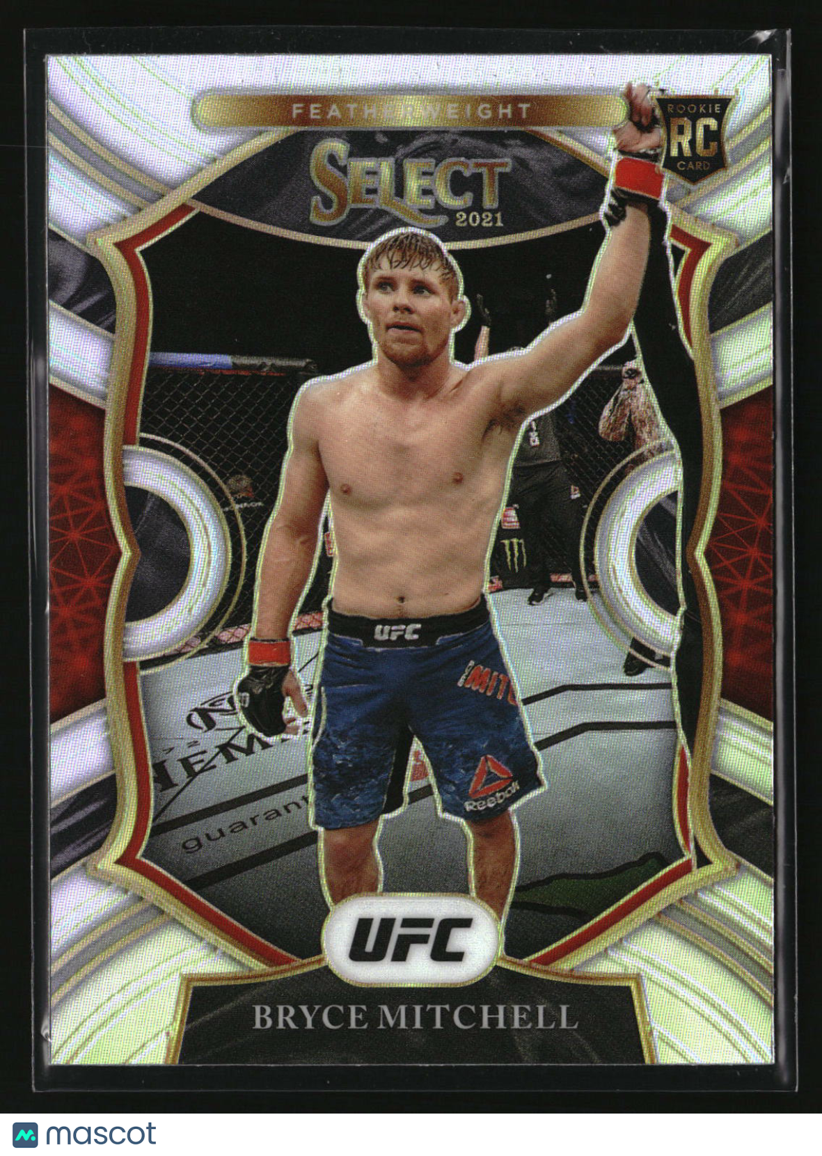 Bryce Mitchell 2021 Panini Select UFC Silver Prizms #81