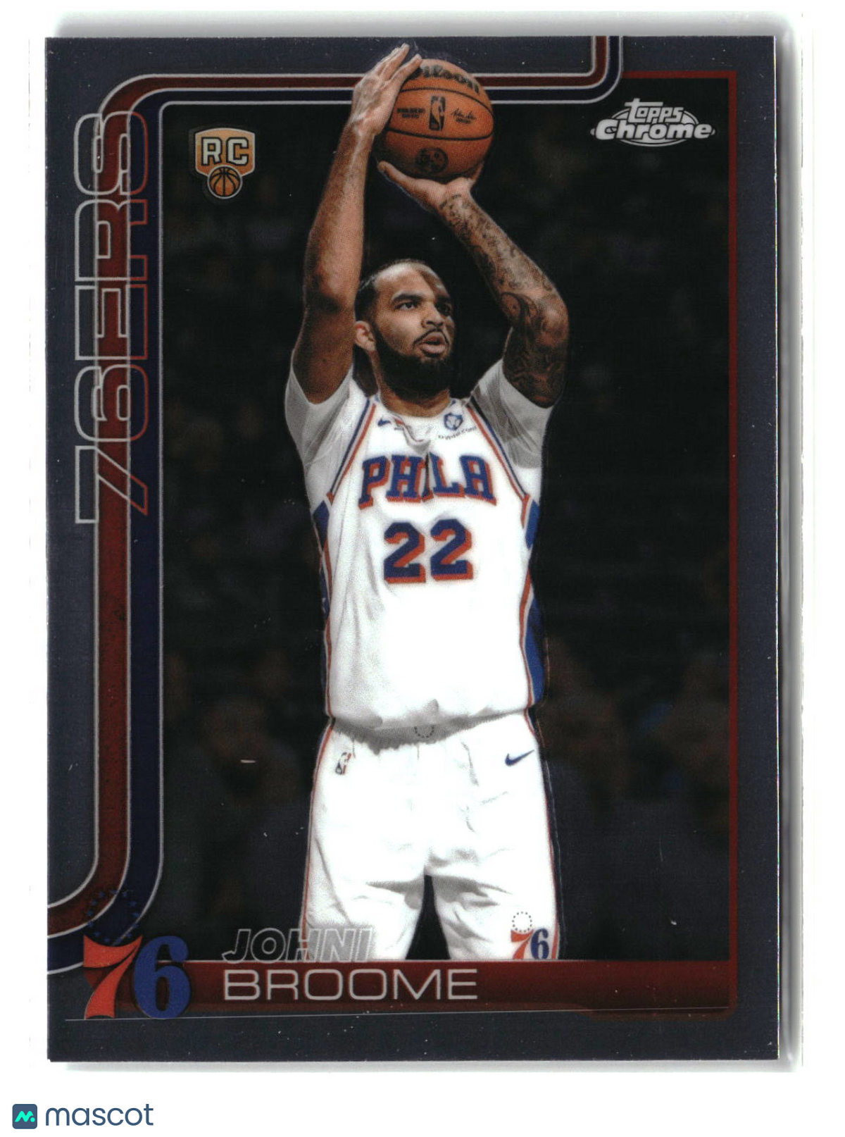 Johni Broome 2025-26 Topps Chrome Update #185