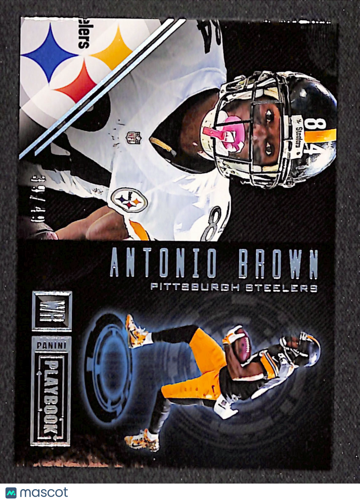 Antonio Brown 2016 Panini Playbook Platinum #11 #/49