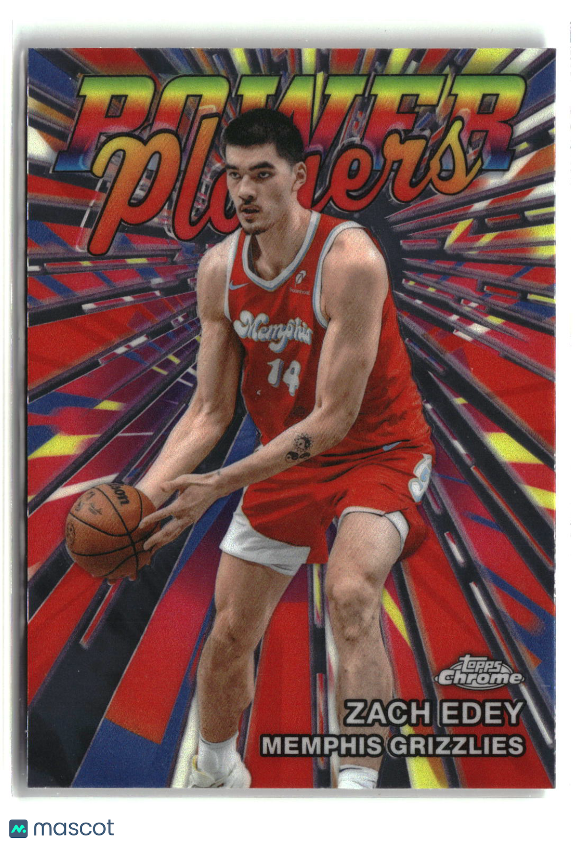 Zach Edey 2025-26 Topps Chrome Update Power Players #PP-16