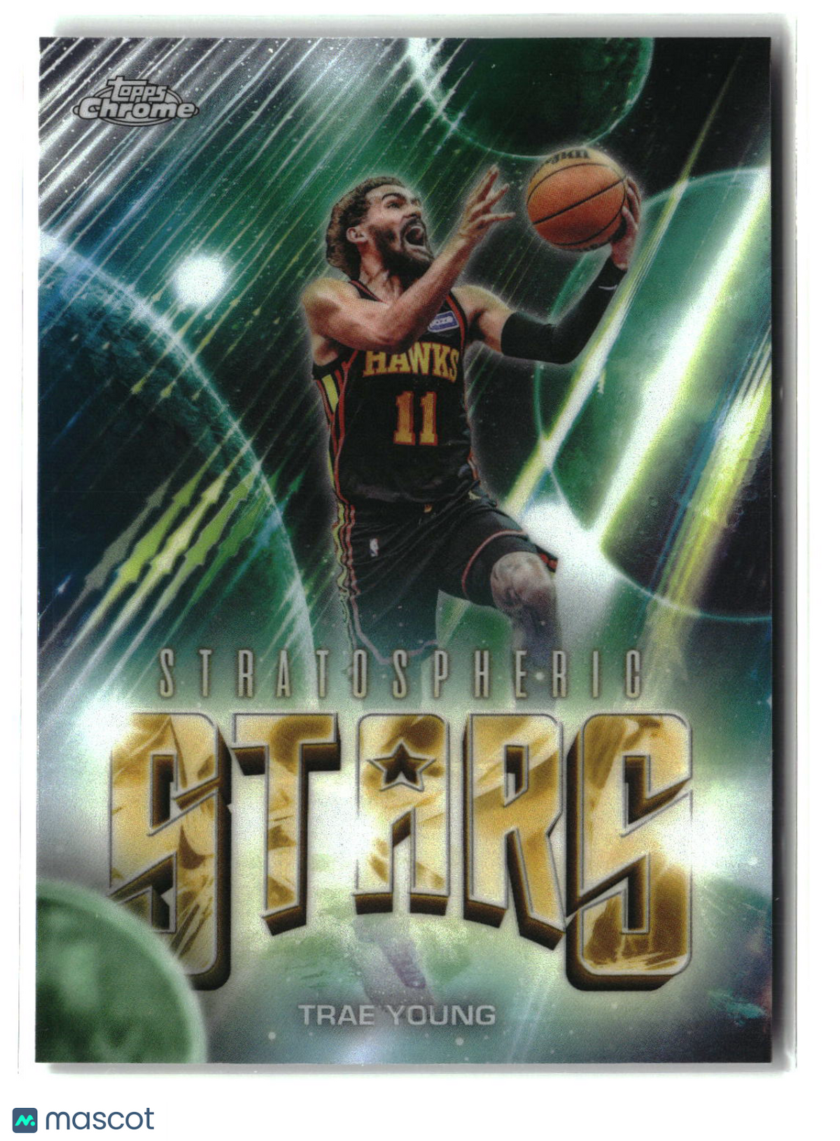 Trae Young 2025-26 Topps Chrome Update Stratospheric Stars #ST-14