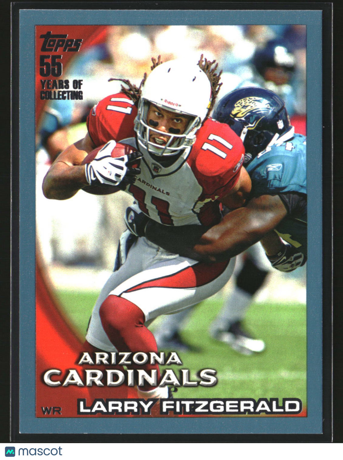 Larry Fitzgerald 2010 Topps Blue #80 #/349