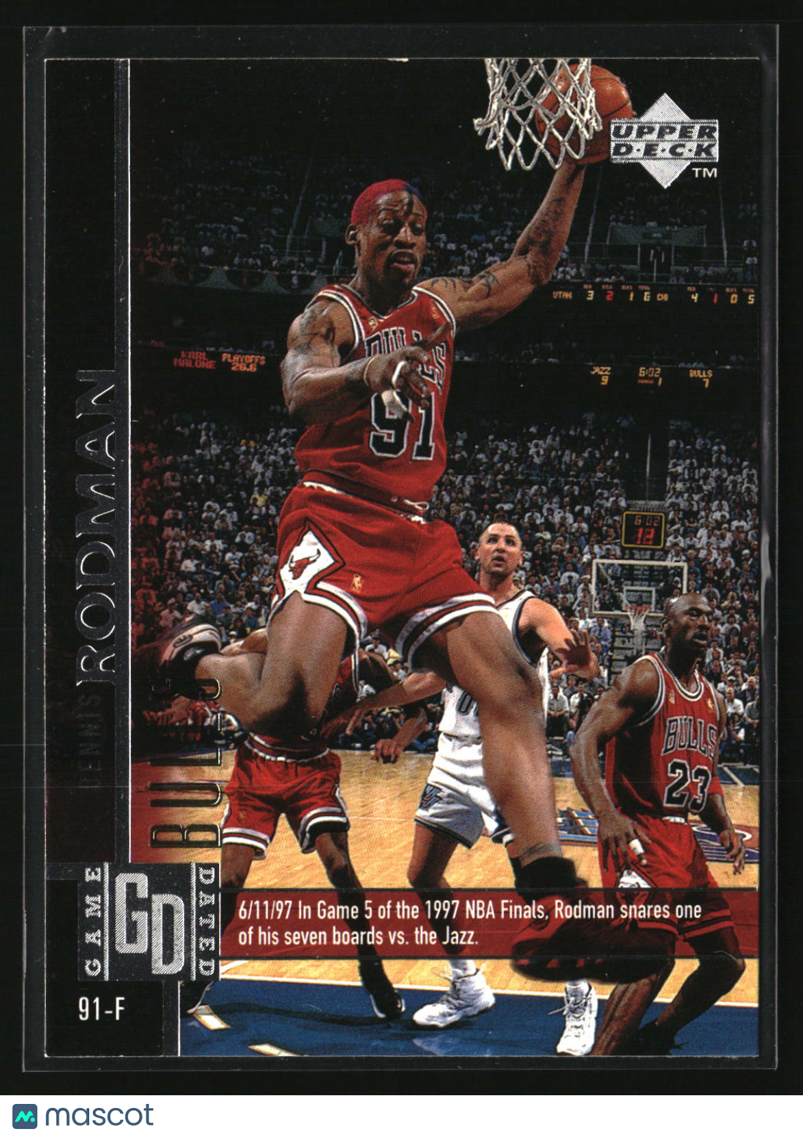 Dennis Rodman 1997-98 Upper Deck #198