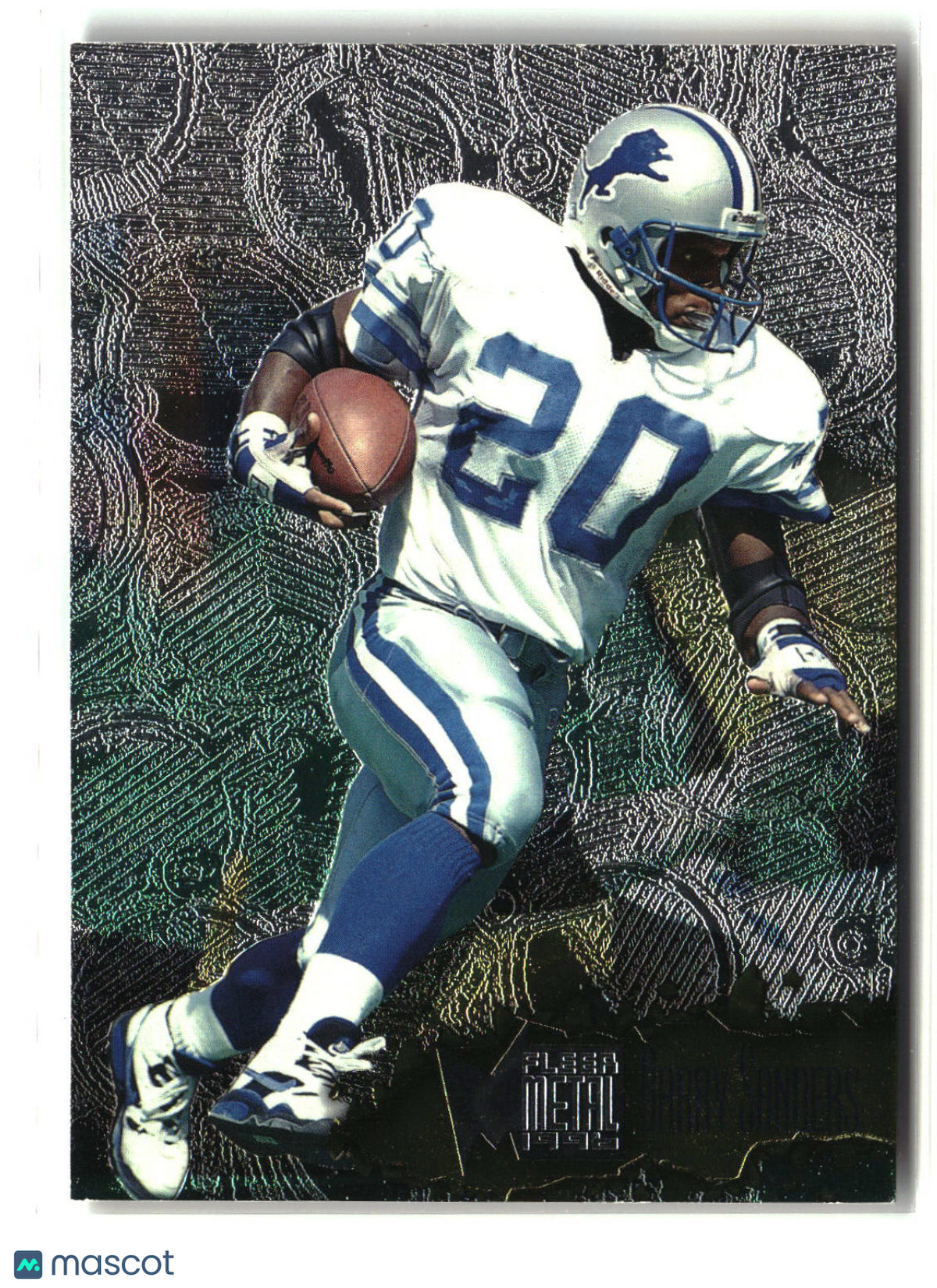 Barry Sanders 1996 Fleer Metal #41