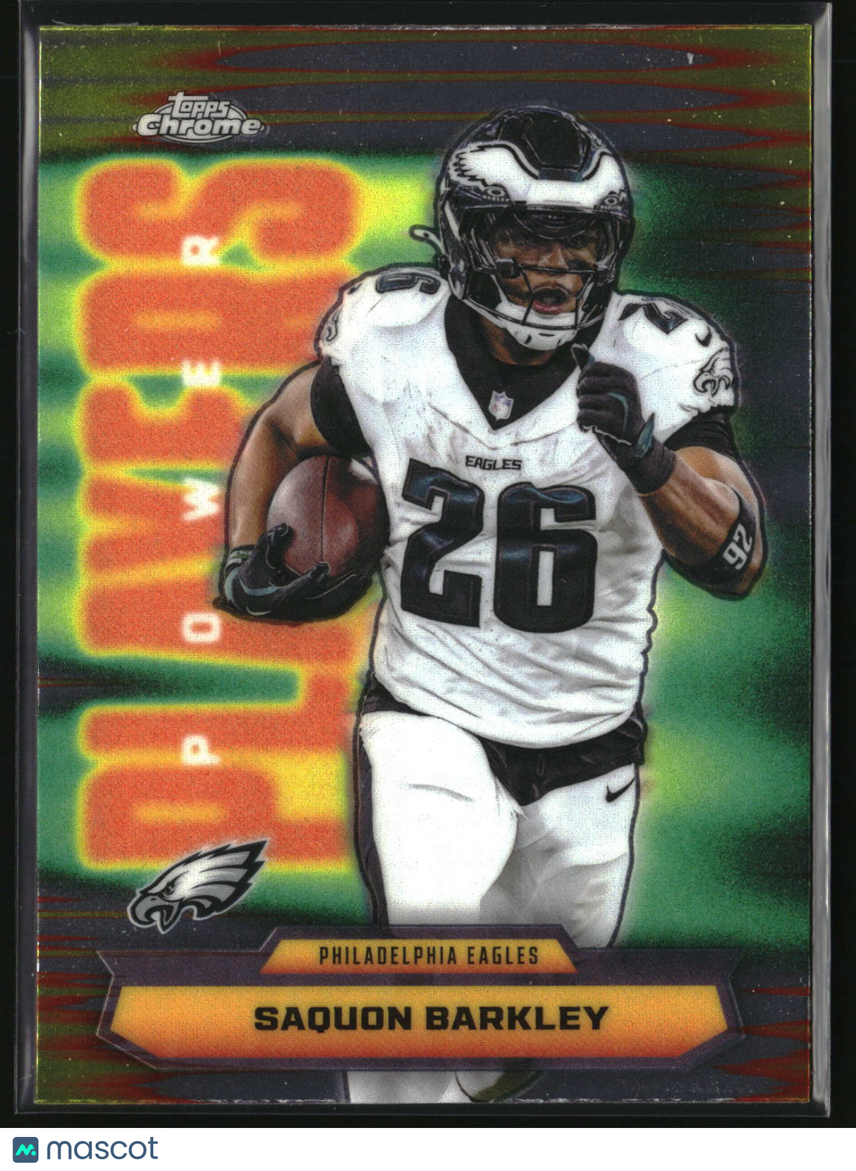 Saquon Barkley 2025 Topps Chrome Power Players #PP-13