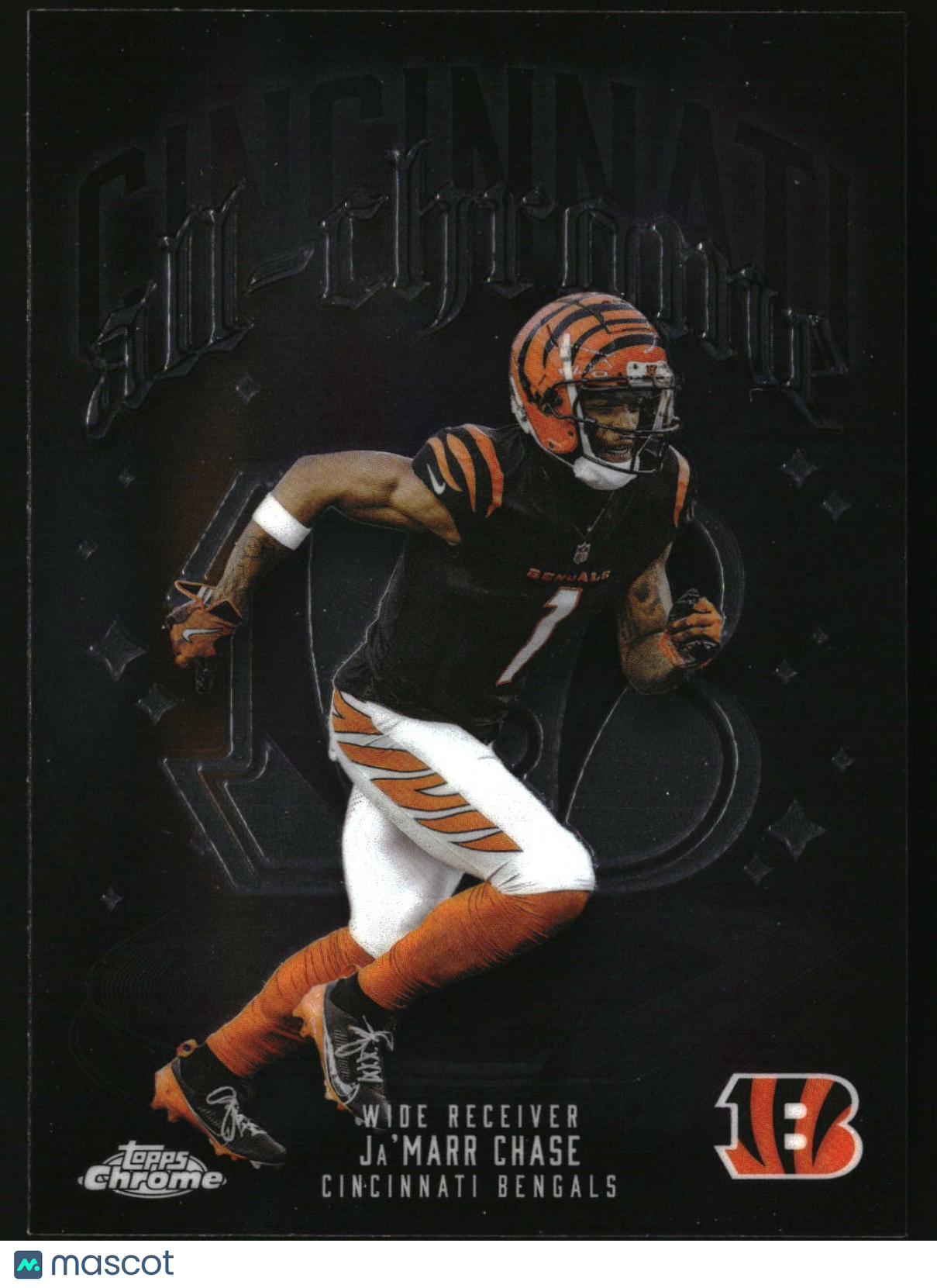 Ja'Marr Chase 2025 Topps Chrome All Chrome Team #ACT-5