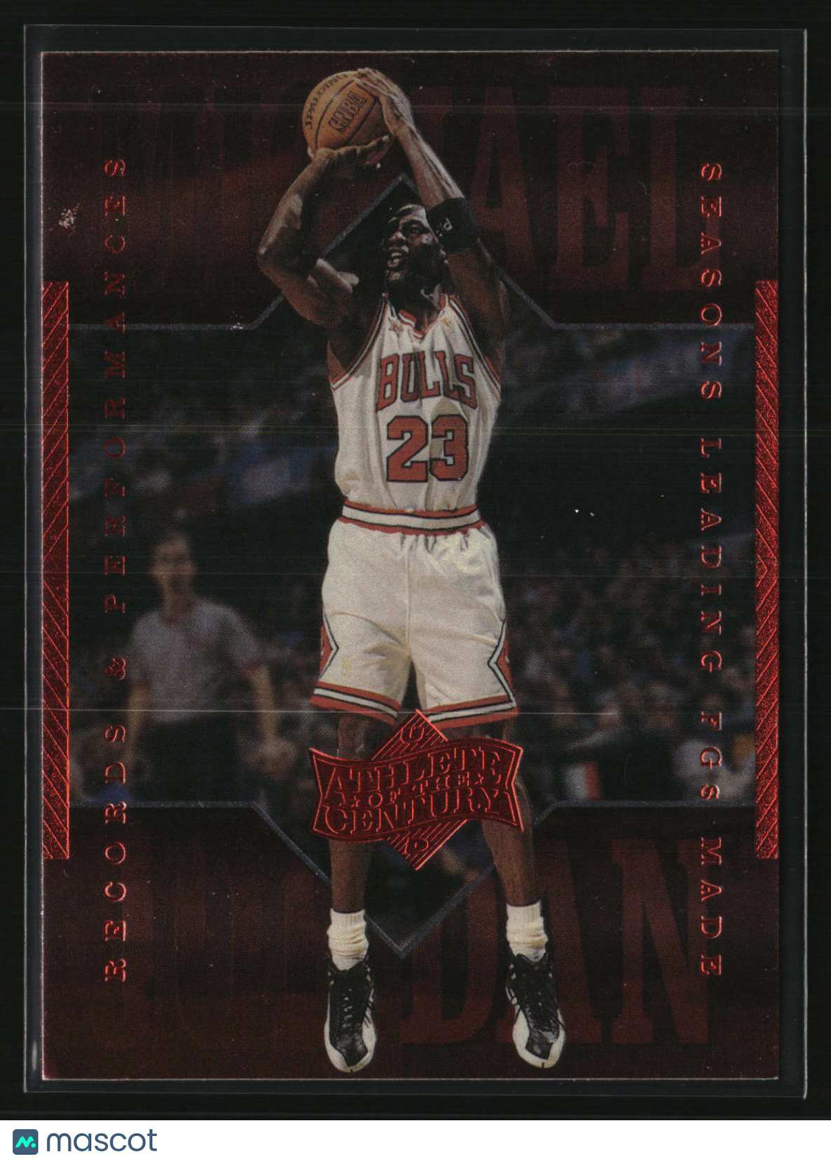 Michael Jordan 1999 Upper Deck Michael Jordan Athlete of the Century #74