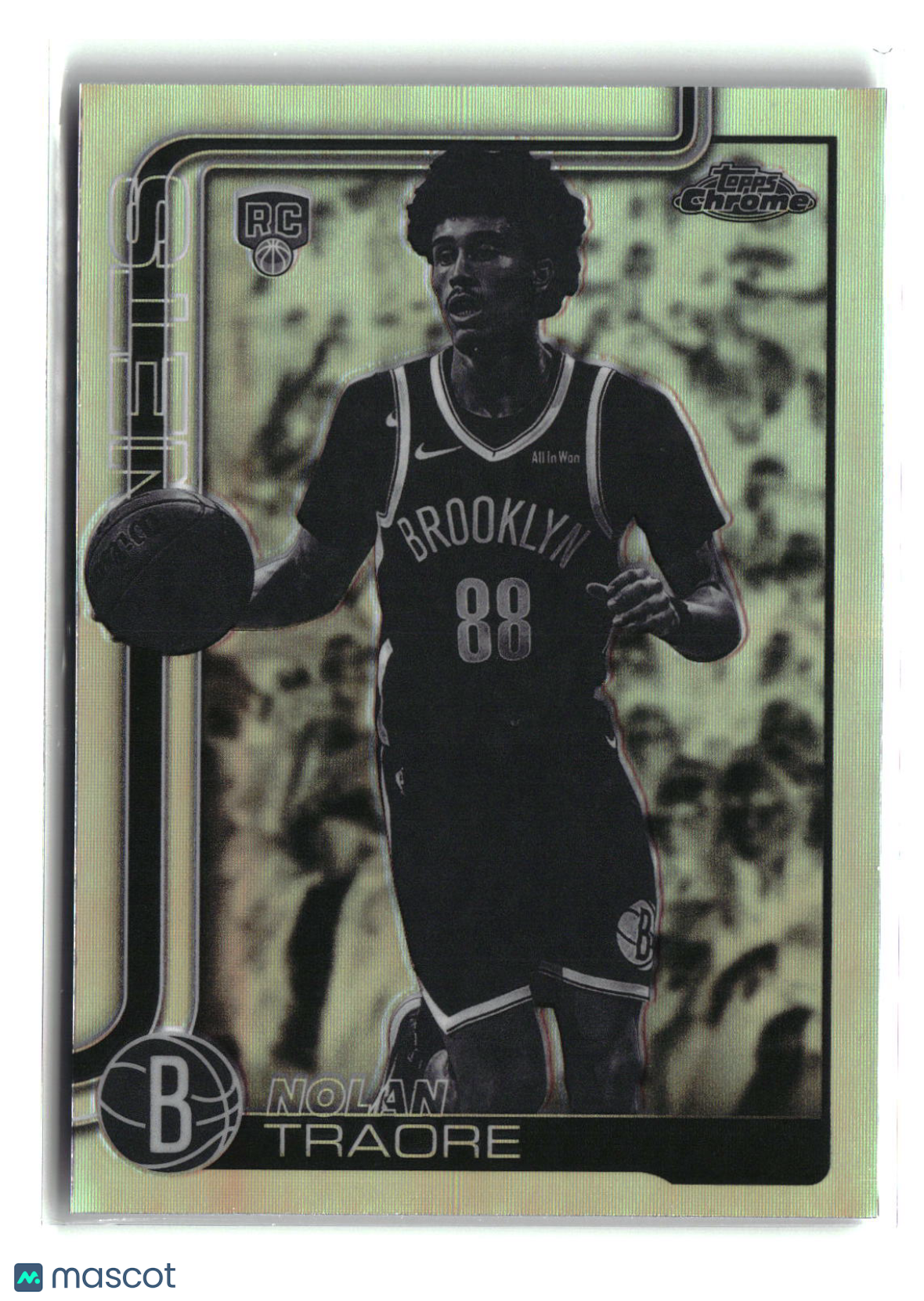 Nolan Traore 2025-26 Topps Chrome Update Negative Refractor #169