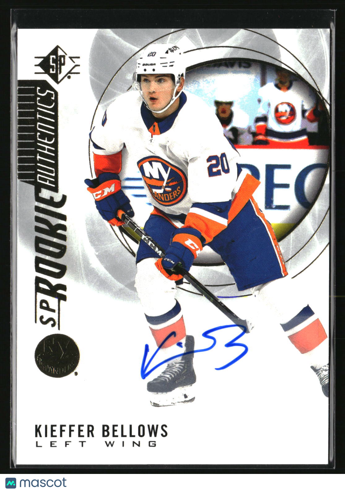 Kieffer Bellows 2020-21 SP Signatures #128