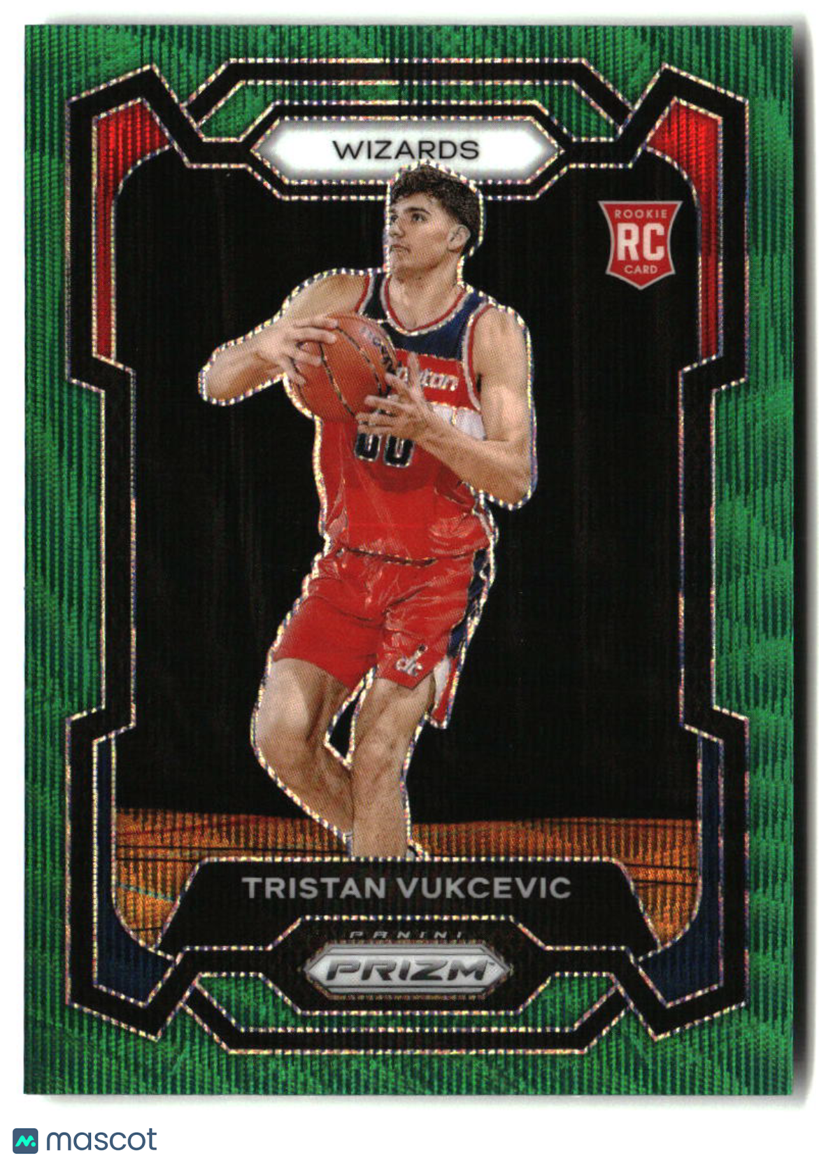 Tristan Vukcevic 2023-24 Panini Prizm Prizms Green Wave #126