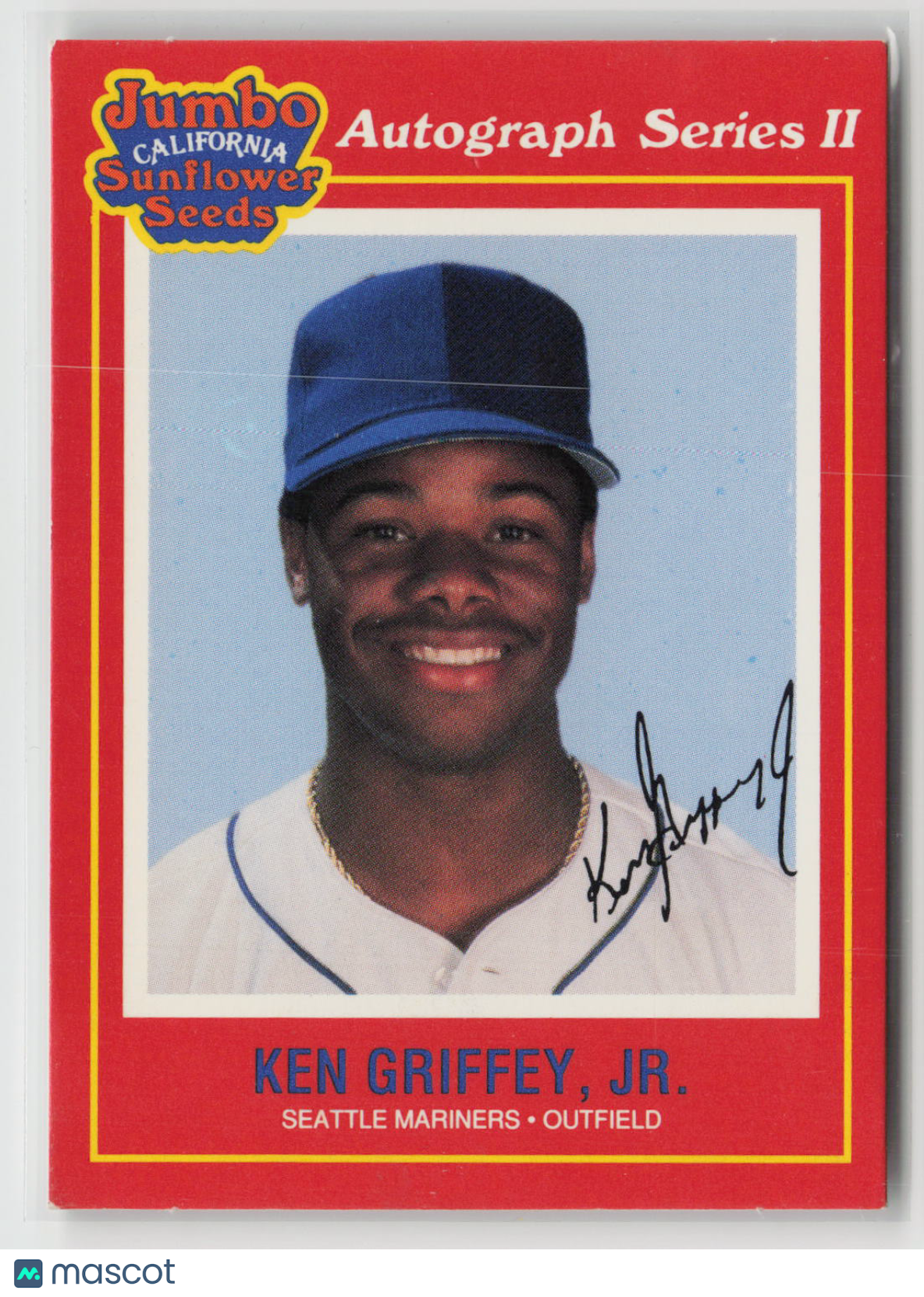 Ken Griffey Jr. 1991 Jumbo California Sunflower Seeds #11