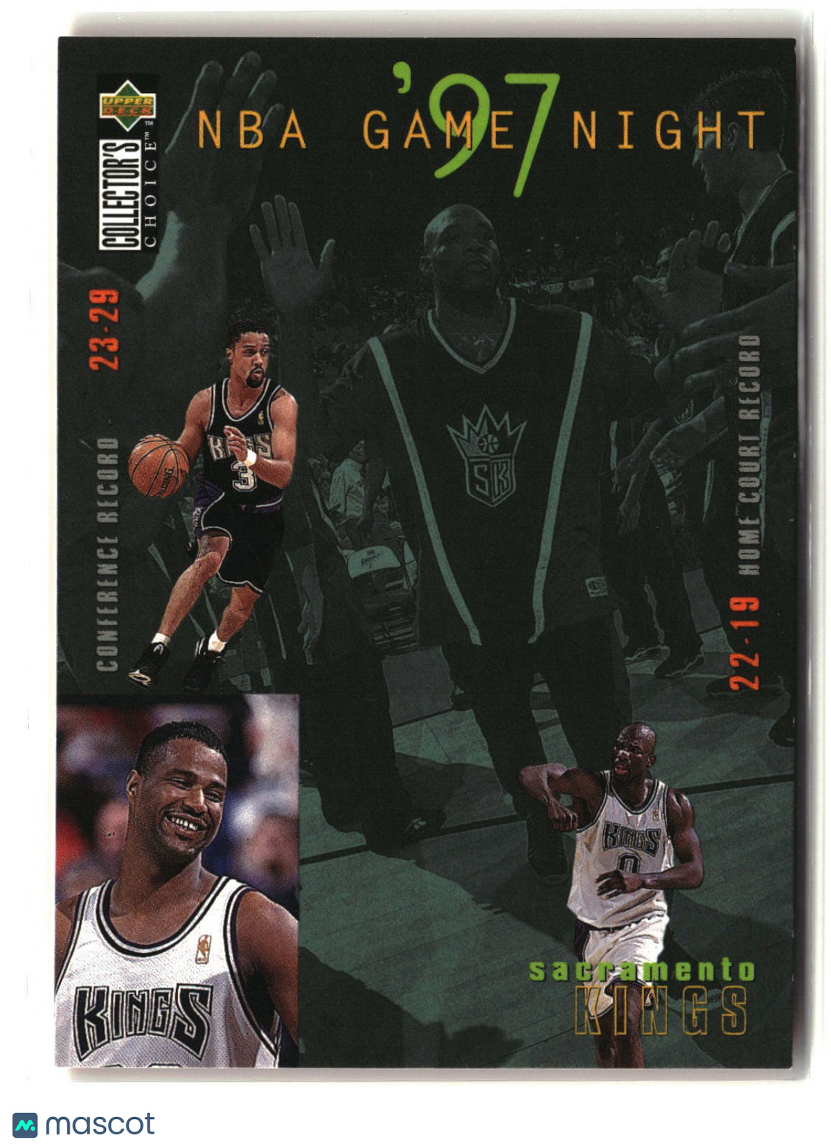 Sacramento Kings 1997-98 Collector's Choice #178