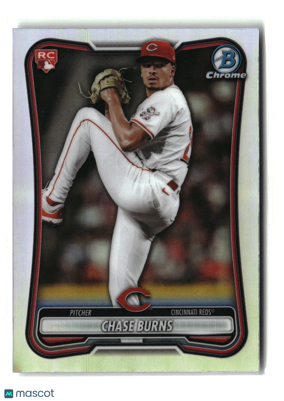 Chase Burns 2026 Bowman Rookie Red RC Logo #3