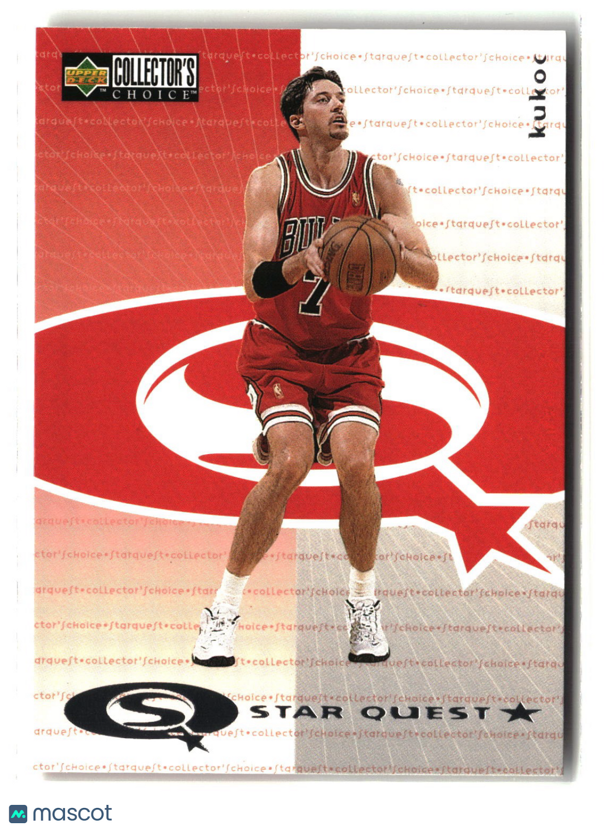 Toni Kukoc 1997-98 Collector's Choice StarQuest #SQ28