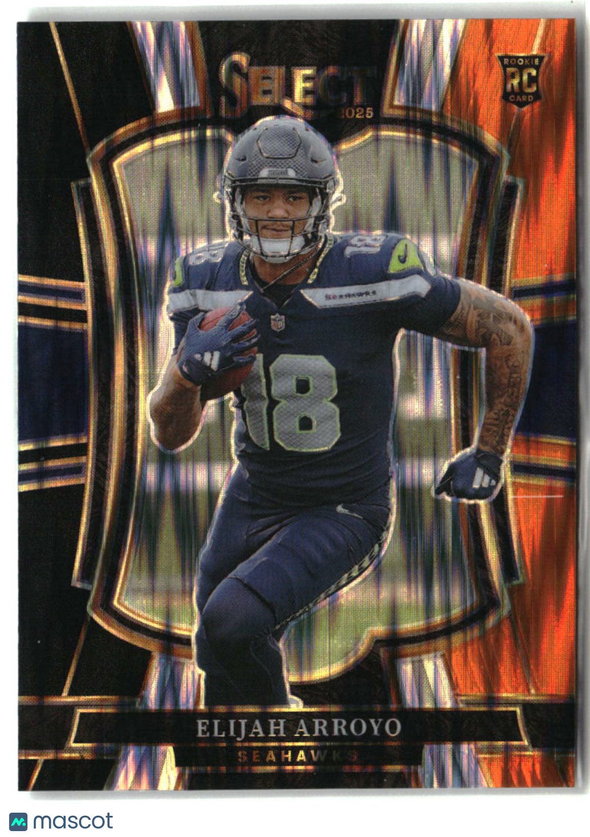 Elijah Arroyo 2025 Panini Select Black and Orange Prizm Shock #114