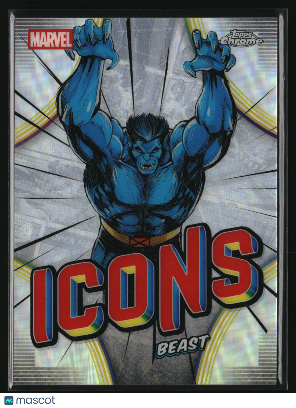 Beast 2026 Topps Chrome Marvel Comics Marvel Icons #MI-16