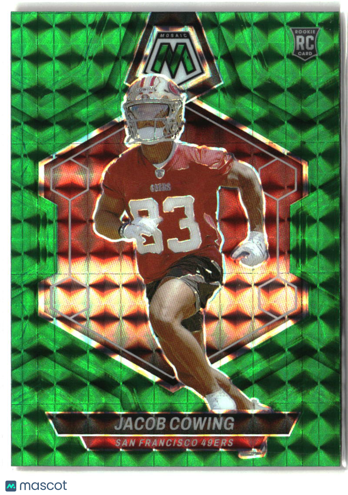 Jacob Cowing 2024 Panini Mosaic Mosaic Green #390
