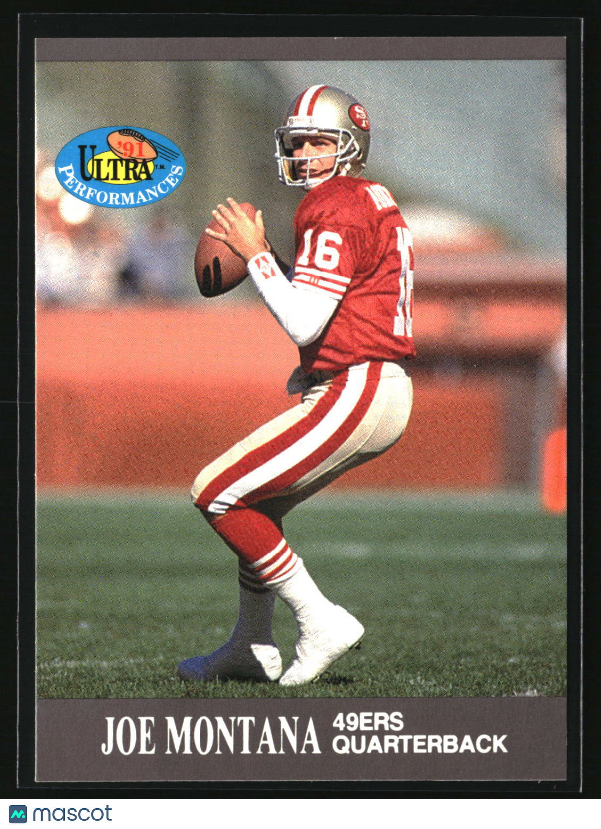 Joe Montana 1991 Ultra Ultra Performances #4