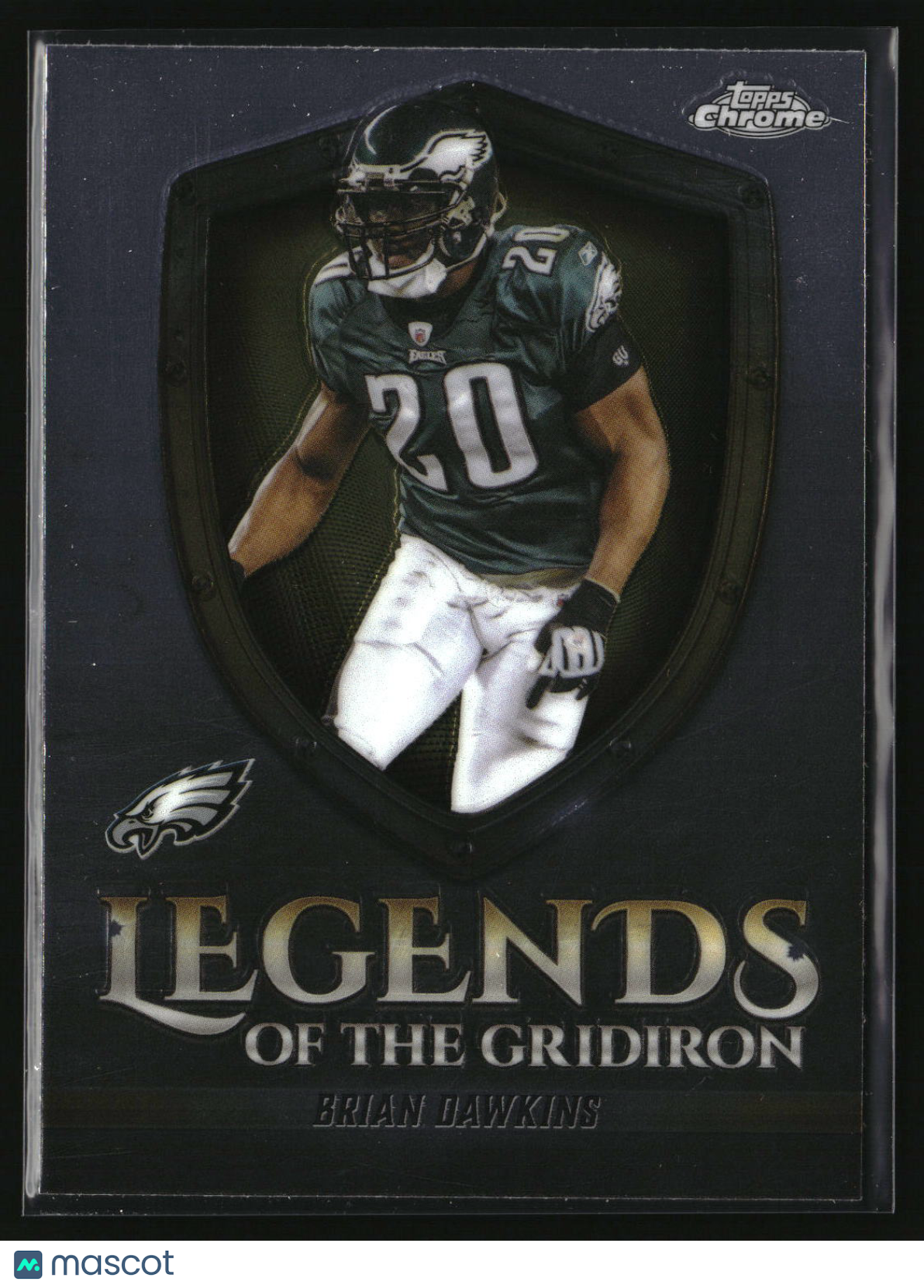 Brian Dawkins 2025 Topps Chrome Legends of the Gridiron #LOG-38