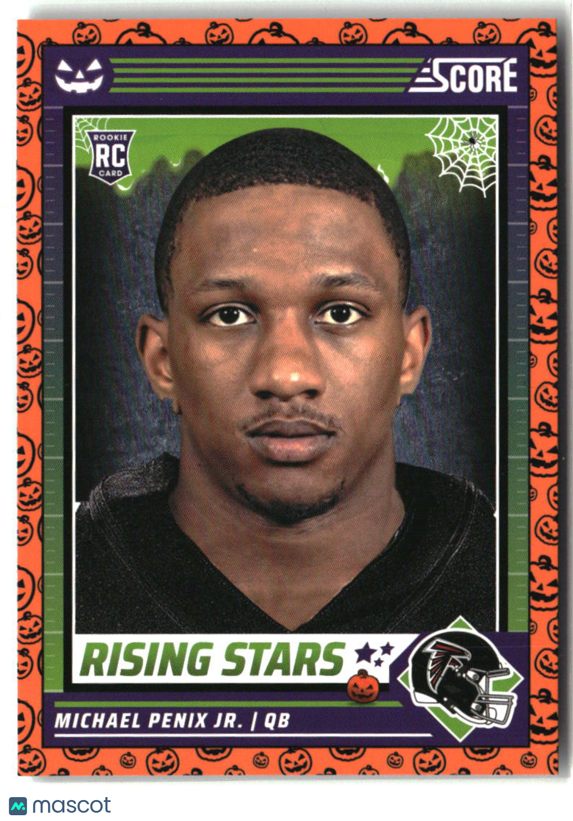 Michael Penix Jr. 2024 Score-A-Treat Rising Stars Orange Pumpkin #39