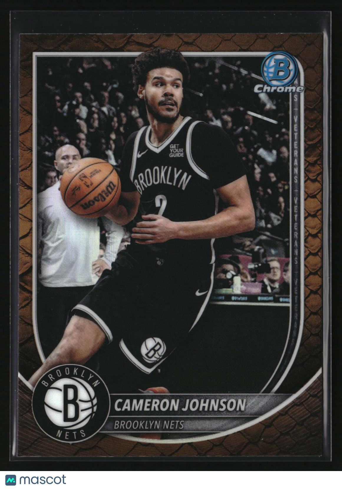 Cameron Johnson 2025-26 Bowman Chrome Reptilian Refractor #BCV-61