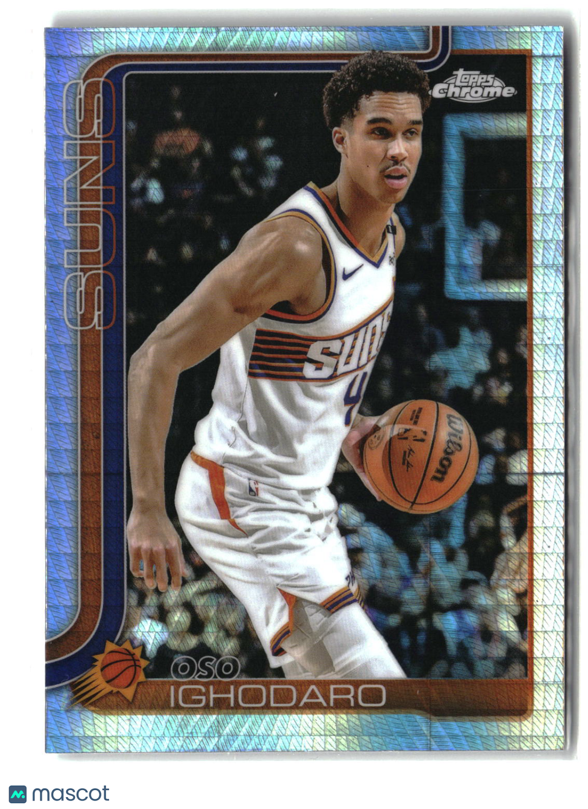 Oso Ighodaro 2025-26 Topps Chrome Prism Refractor #109