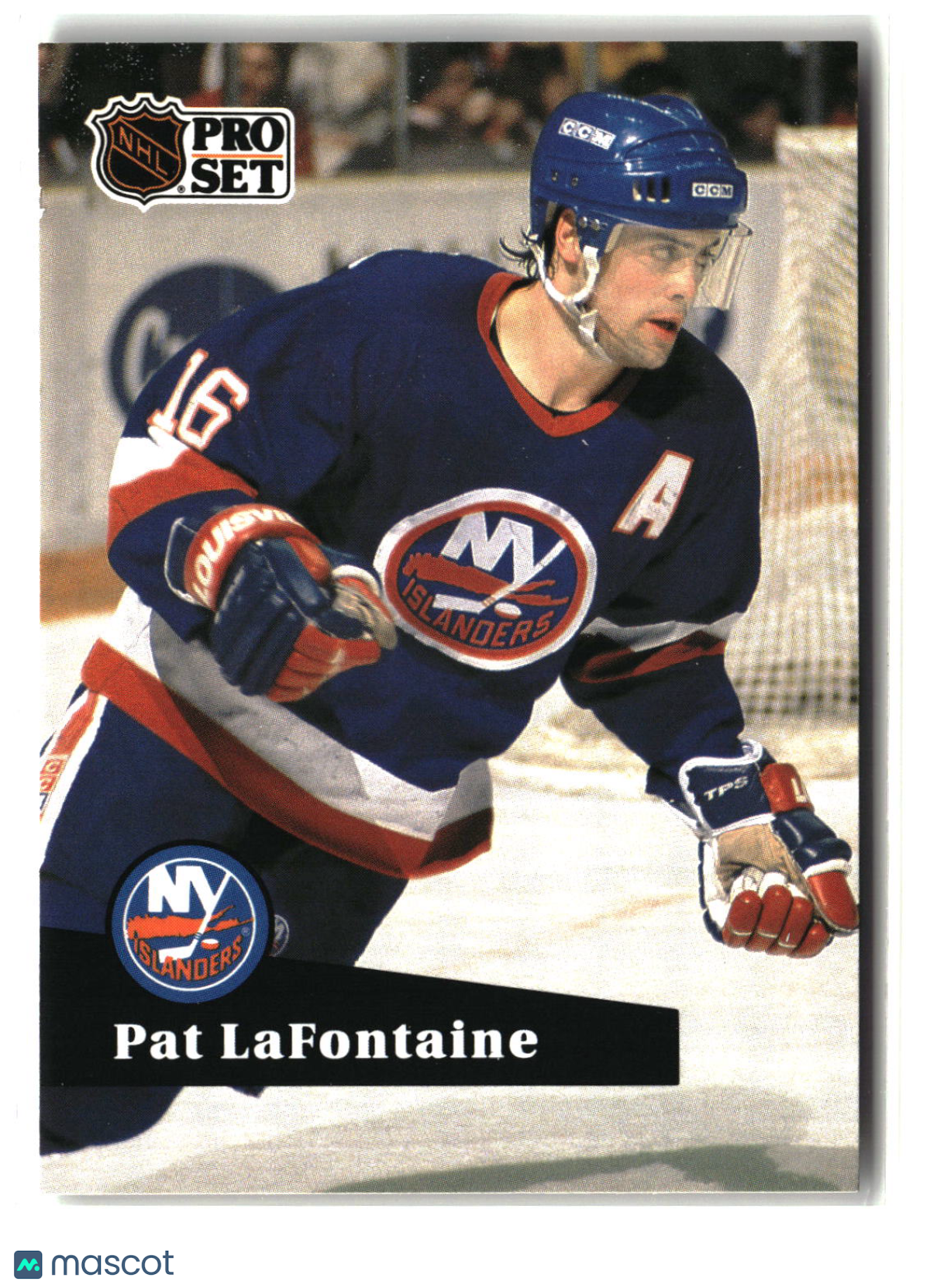 Pat LaFontaine 1991-92 Pro Set French #149