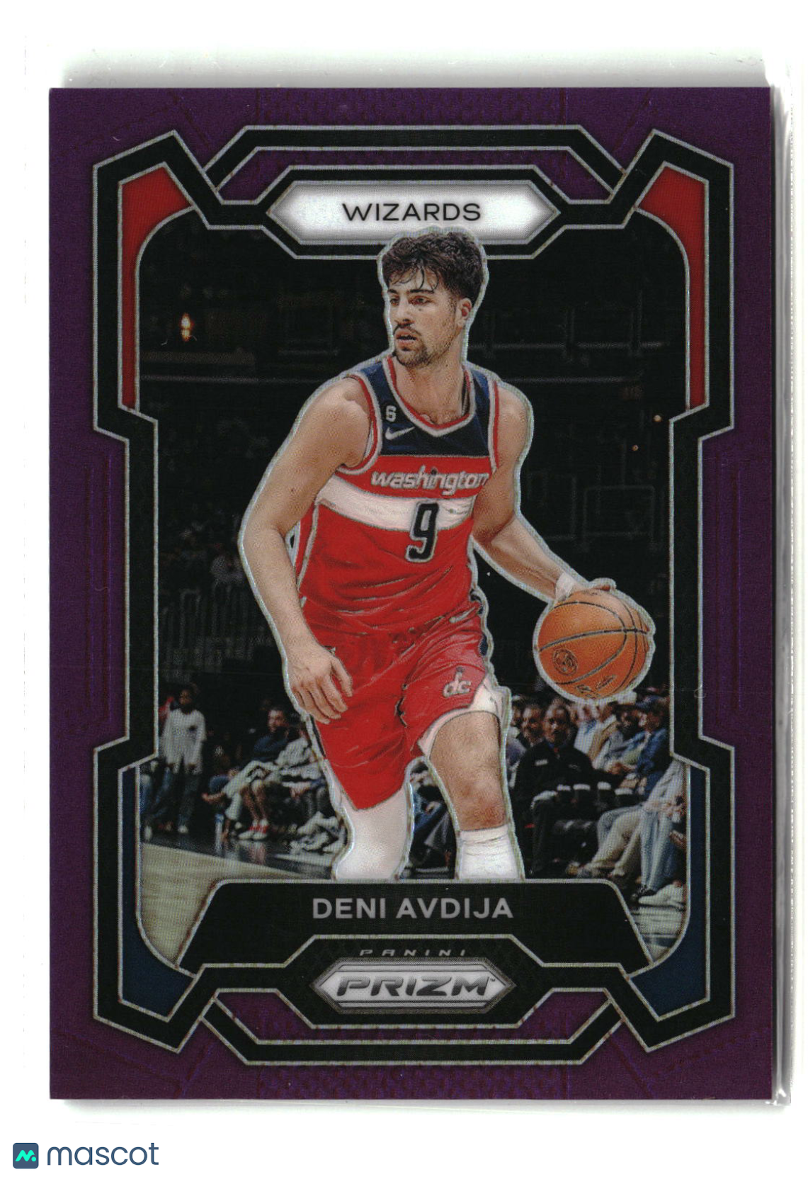 Deni Avdija 2023-24 Panini Prizm Prizms Purple #261 #/99