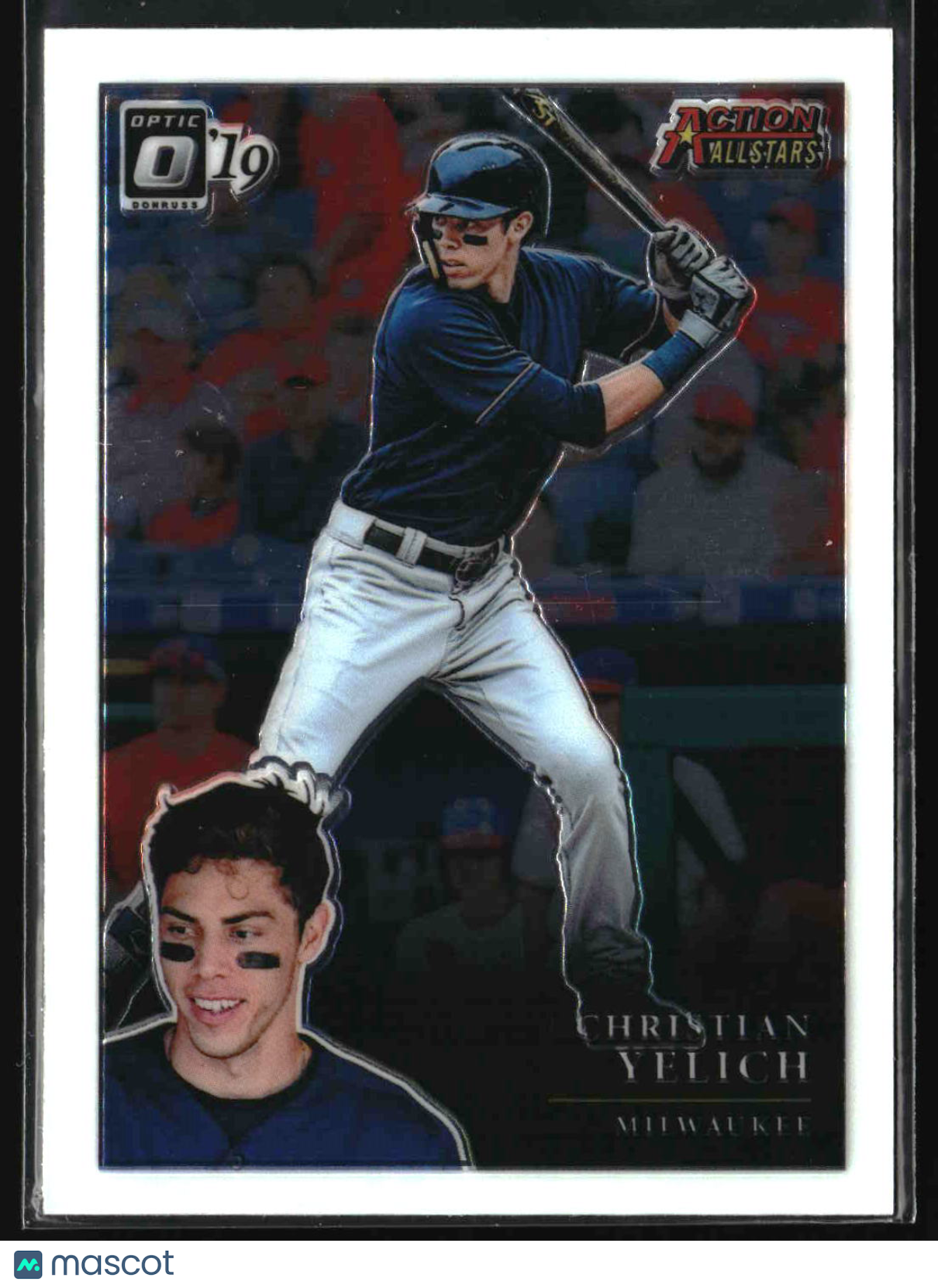 Christian Yelich 2019 Donruss Optic Action Allstars #AA-13