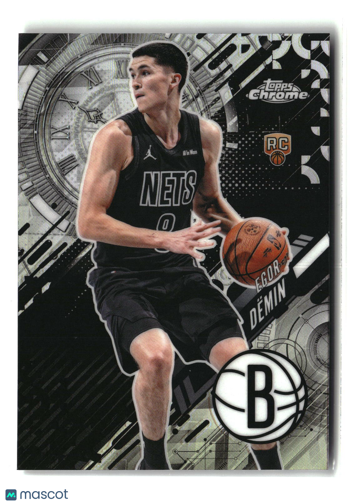 Egor Dëmin 2025-26 Topps Chrome Update Go Time Refractor #GT-12