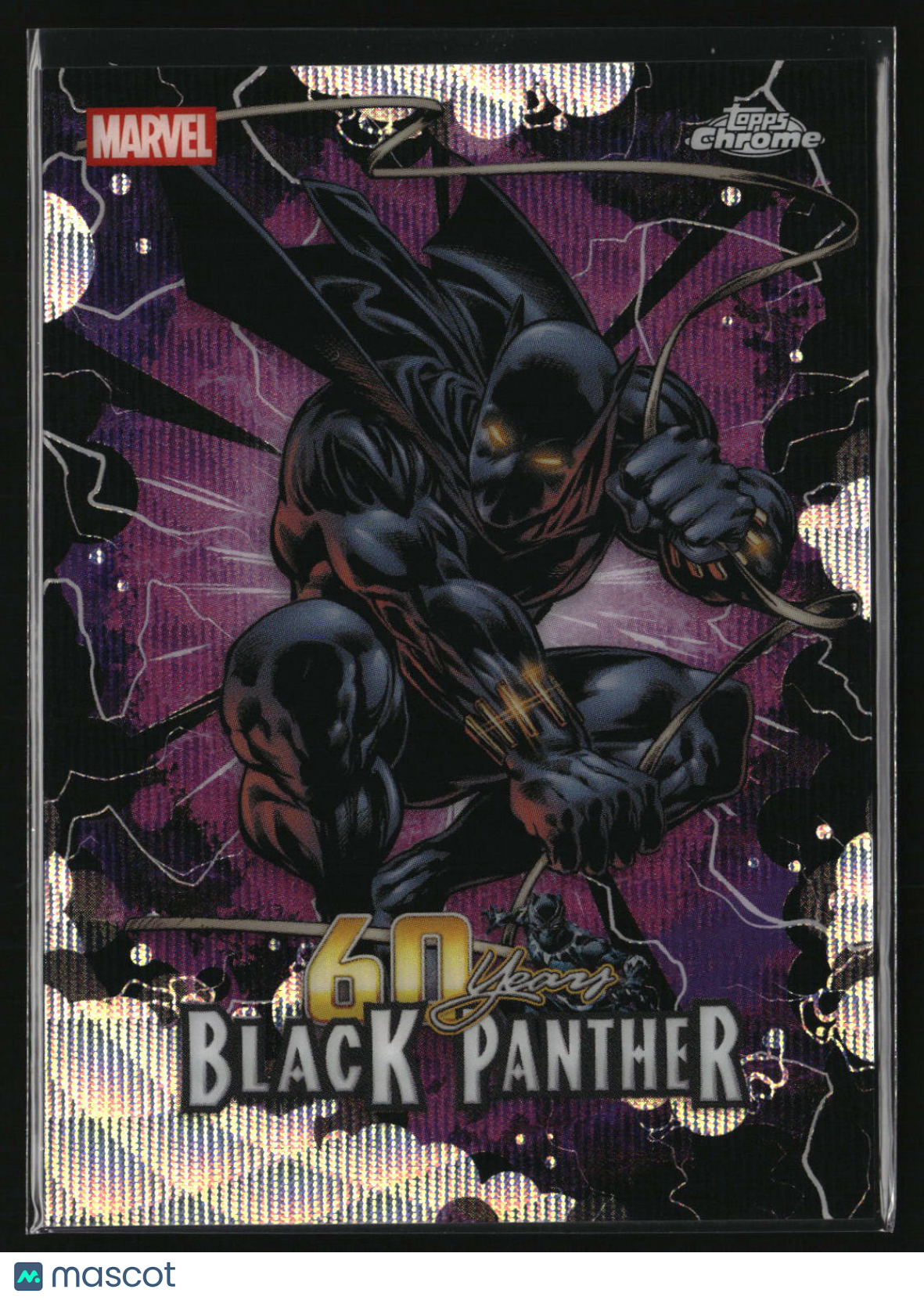 2026 Topps Chrome Marvel Comics 60 Years of Black Panther #BP-03
