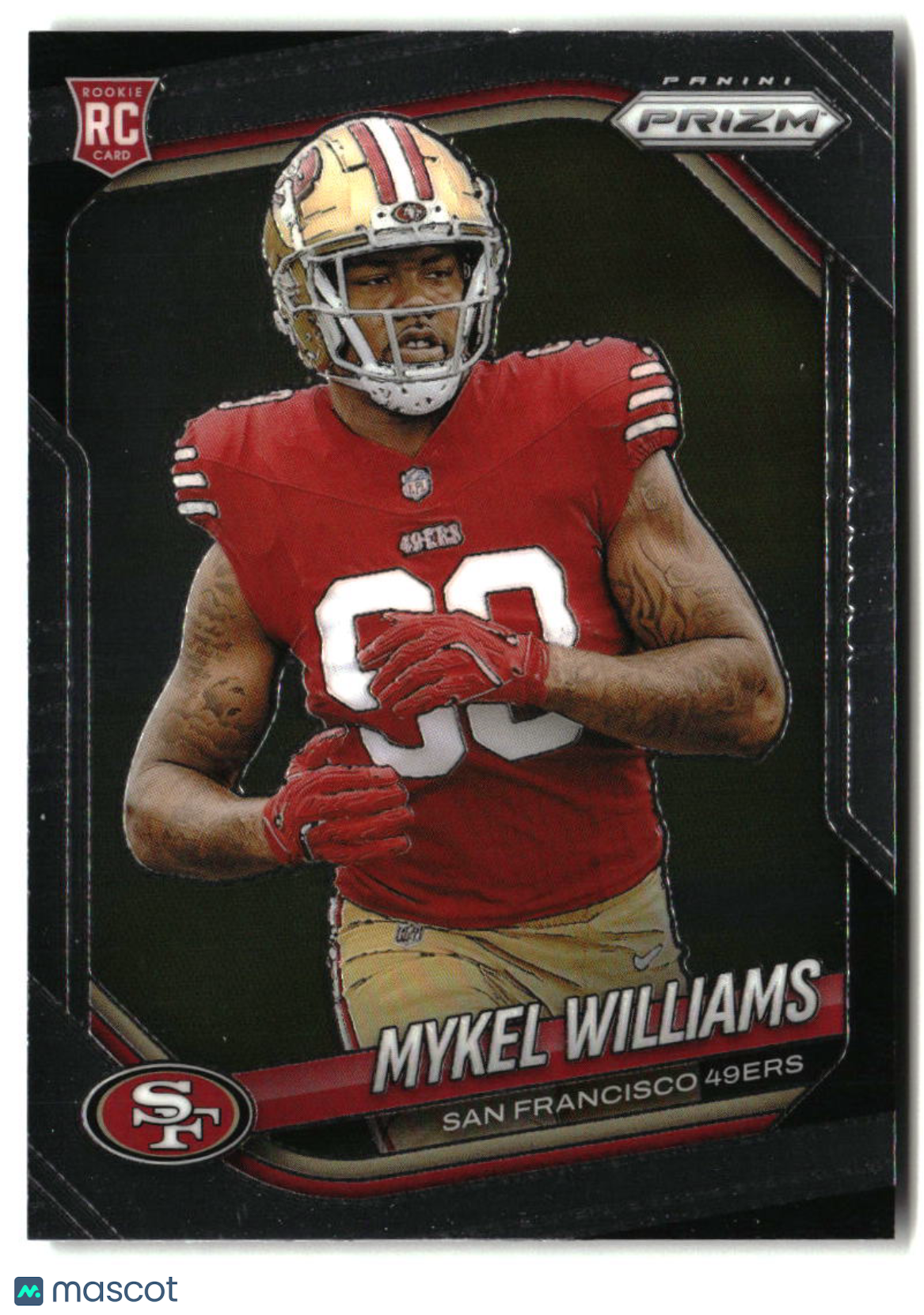 Mykel Williams 2025 Panini Prizm #304