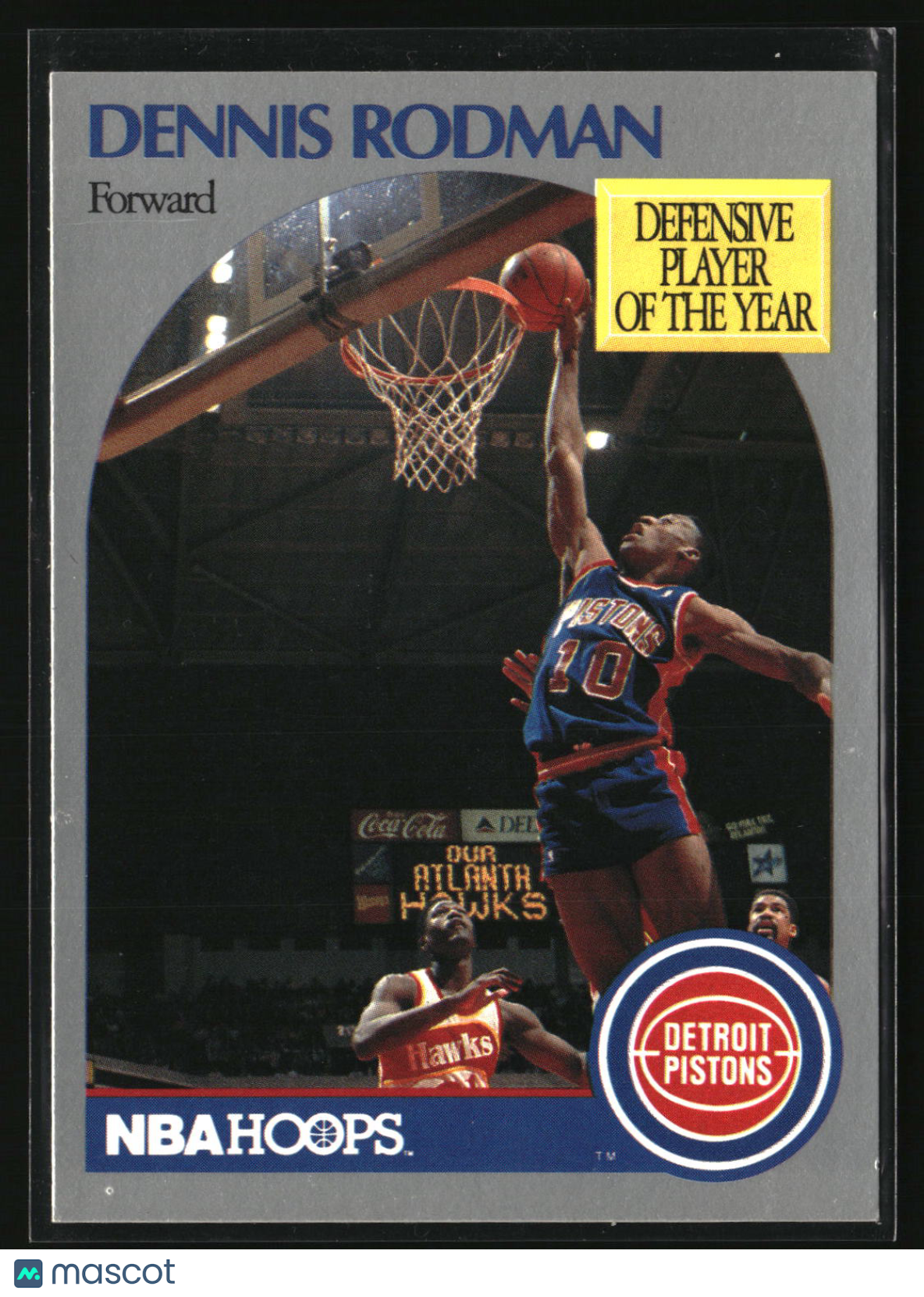 Dennis Rodman 1990-91 Hoops #109
