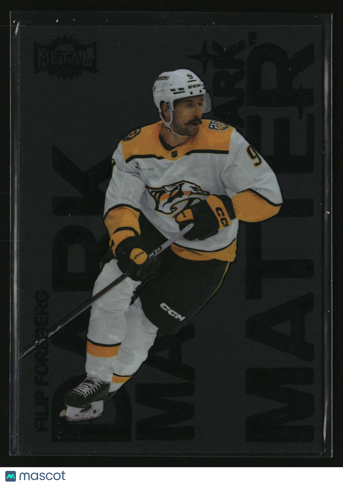 Filip Forsberg 2024-25 SkyBox Metal Universe Dark Matter #DM-15