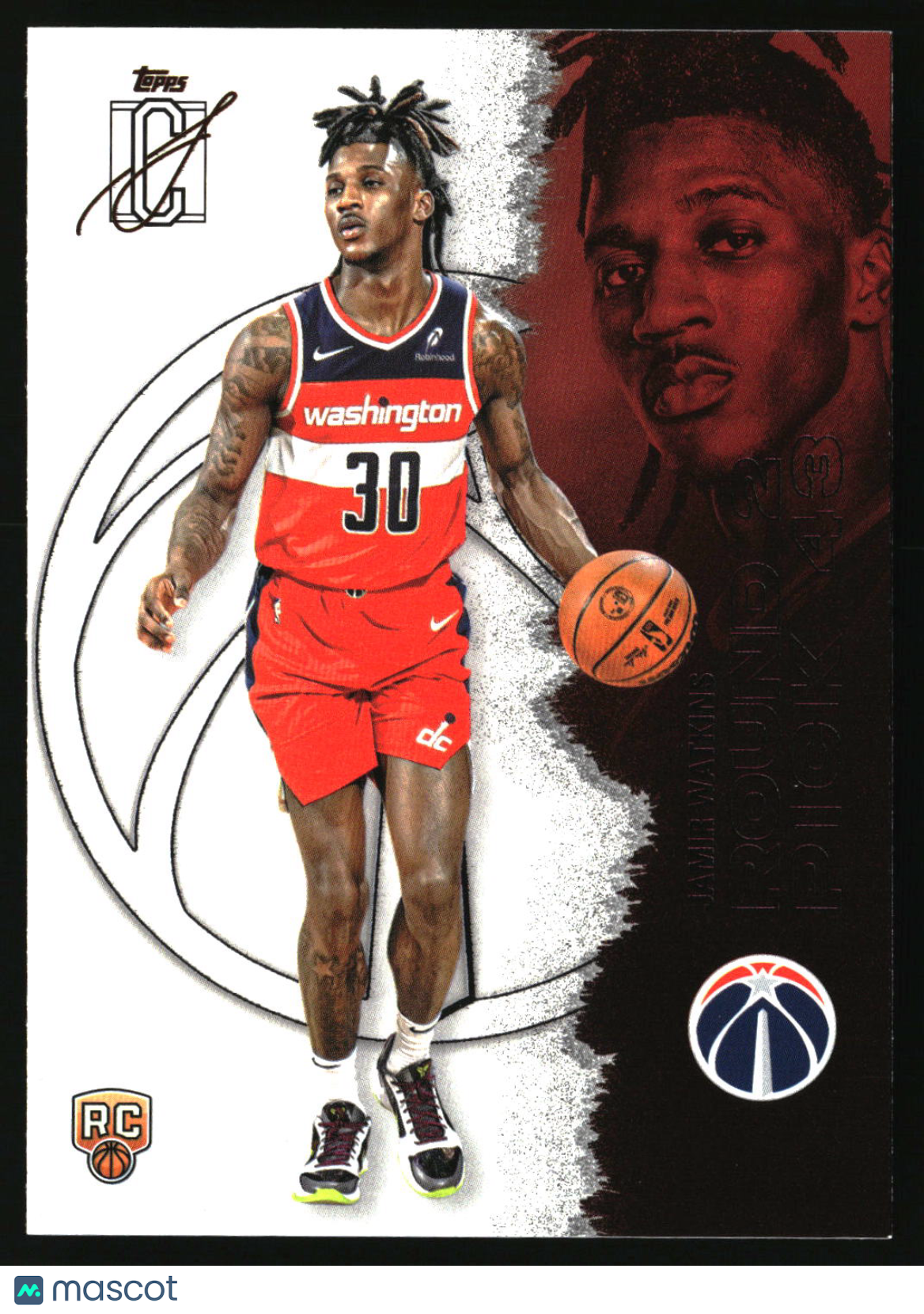 Jamir Watkins 2025-26 Topps Signature Class #136