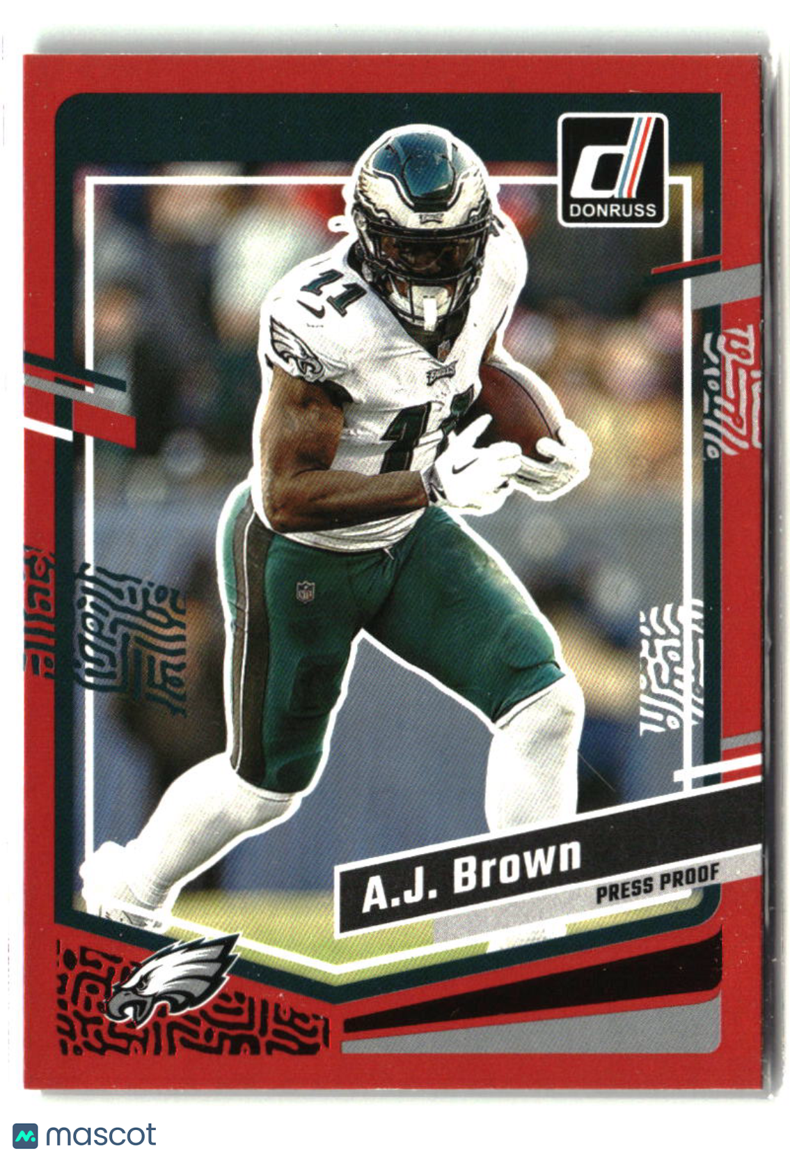 A.J. Brown 2023 Donruss Press Proof Red #236